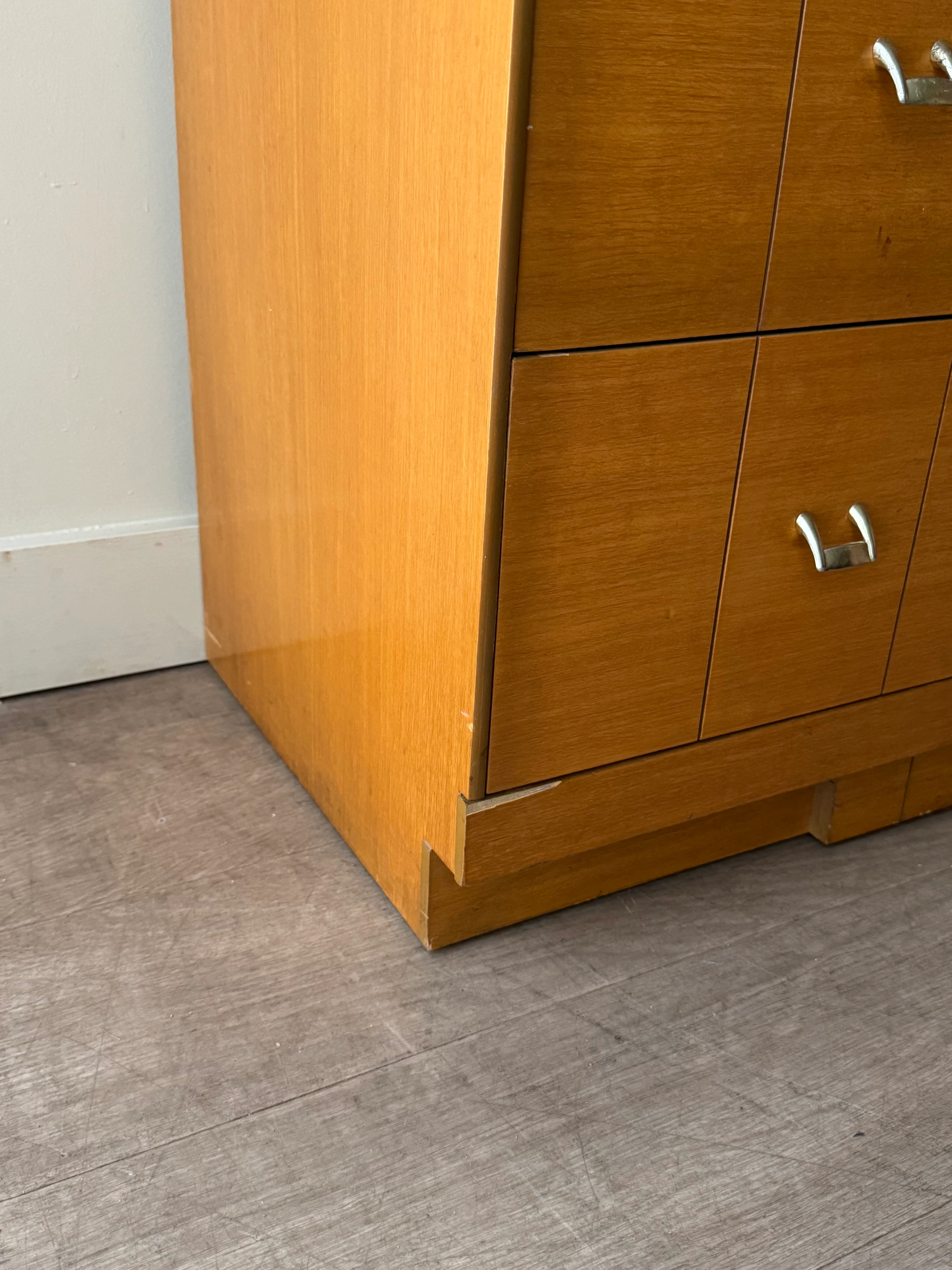 Walnut Dresser with Silver pulls - Image 3