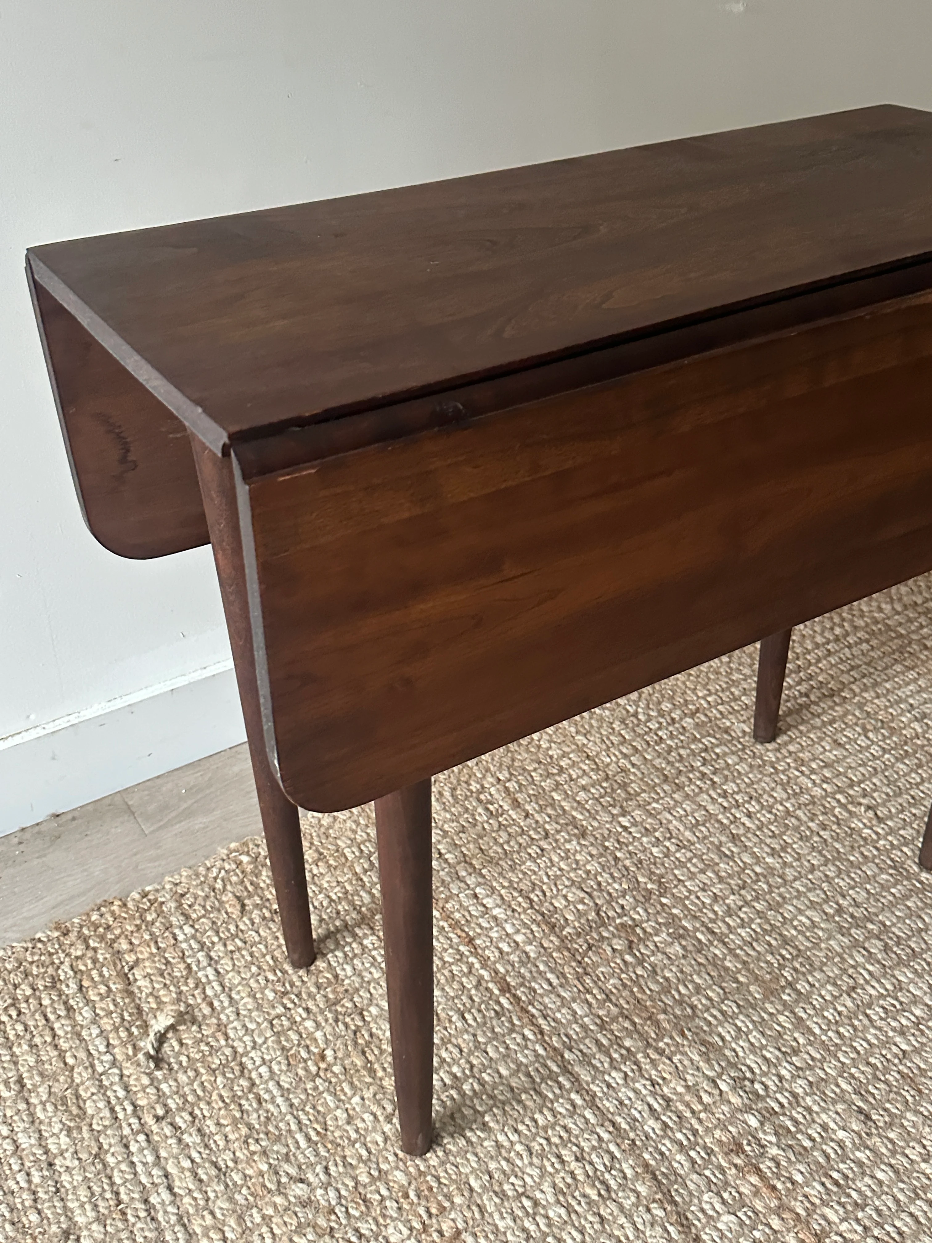 Walnut drop leaf - Image 3