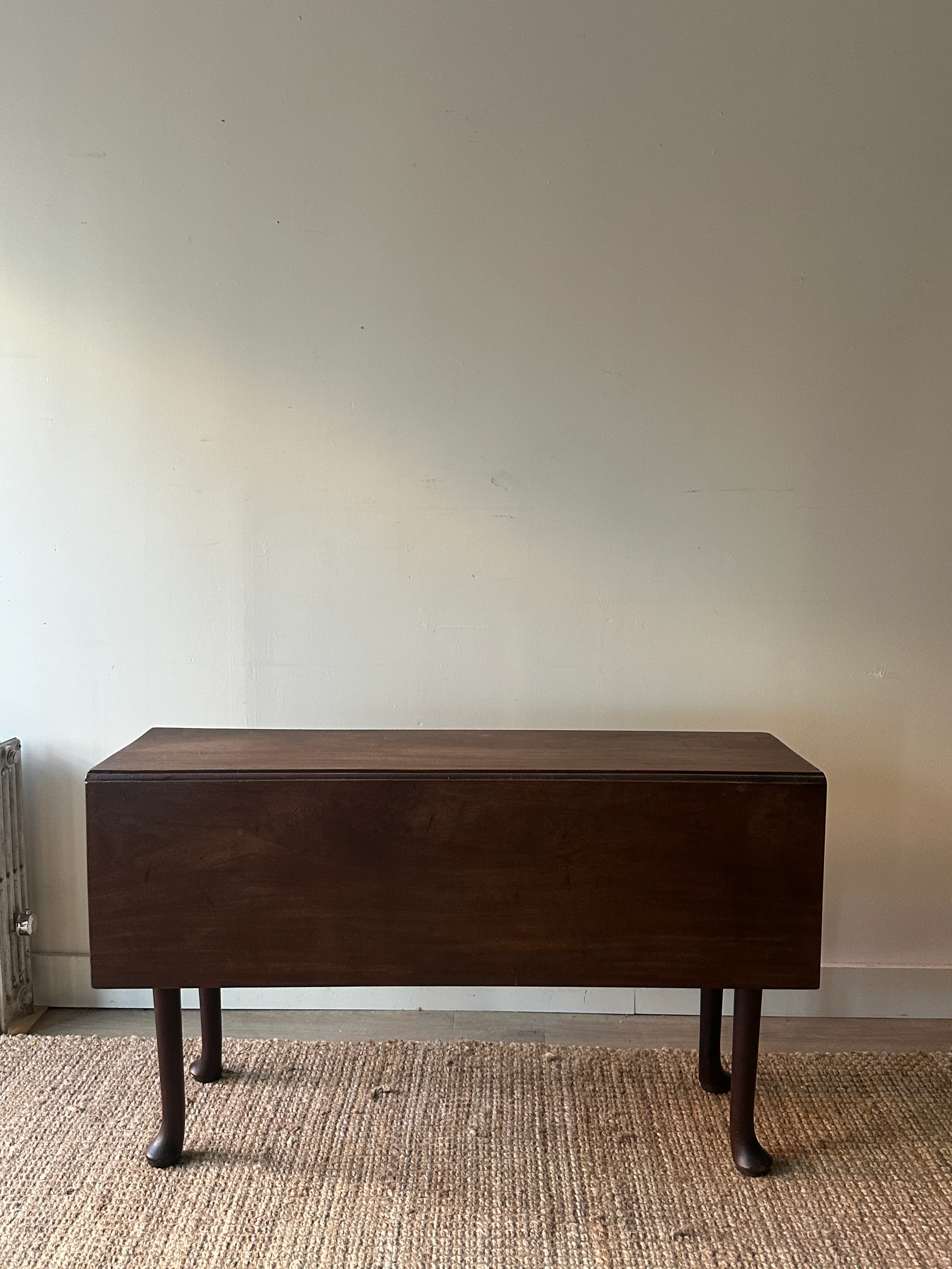 Walnut drop leaf table