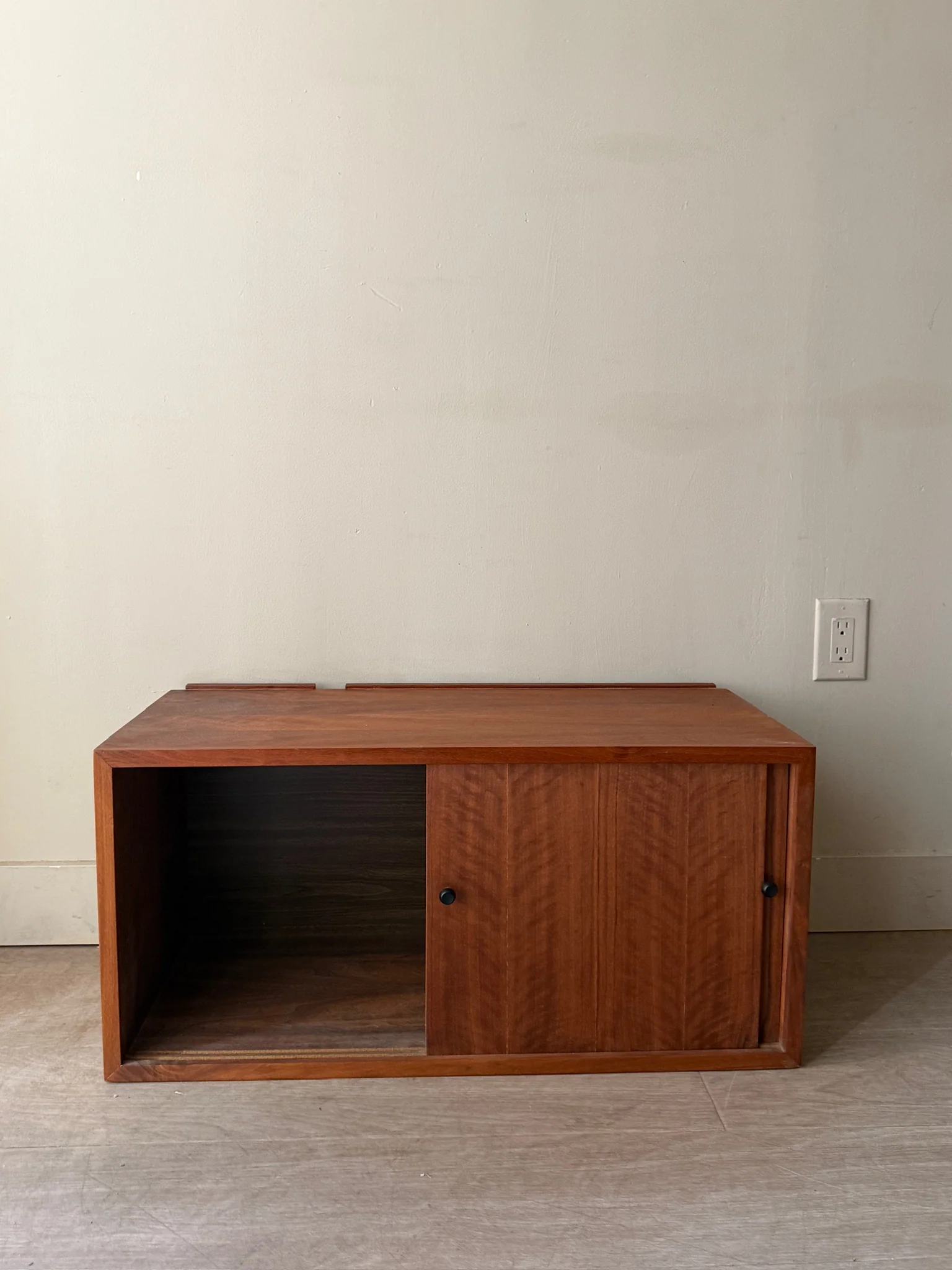 Walnut floating cabinet - Image 5