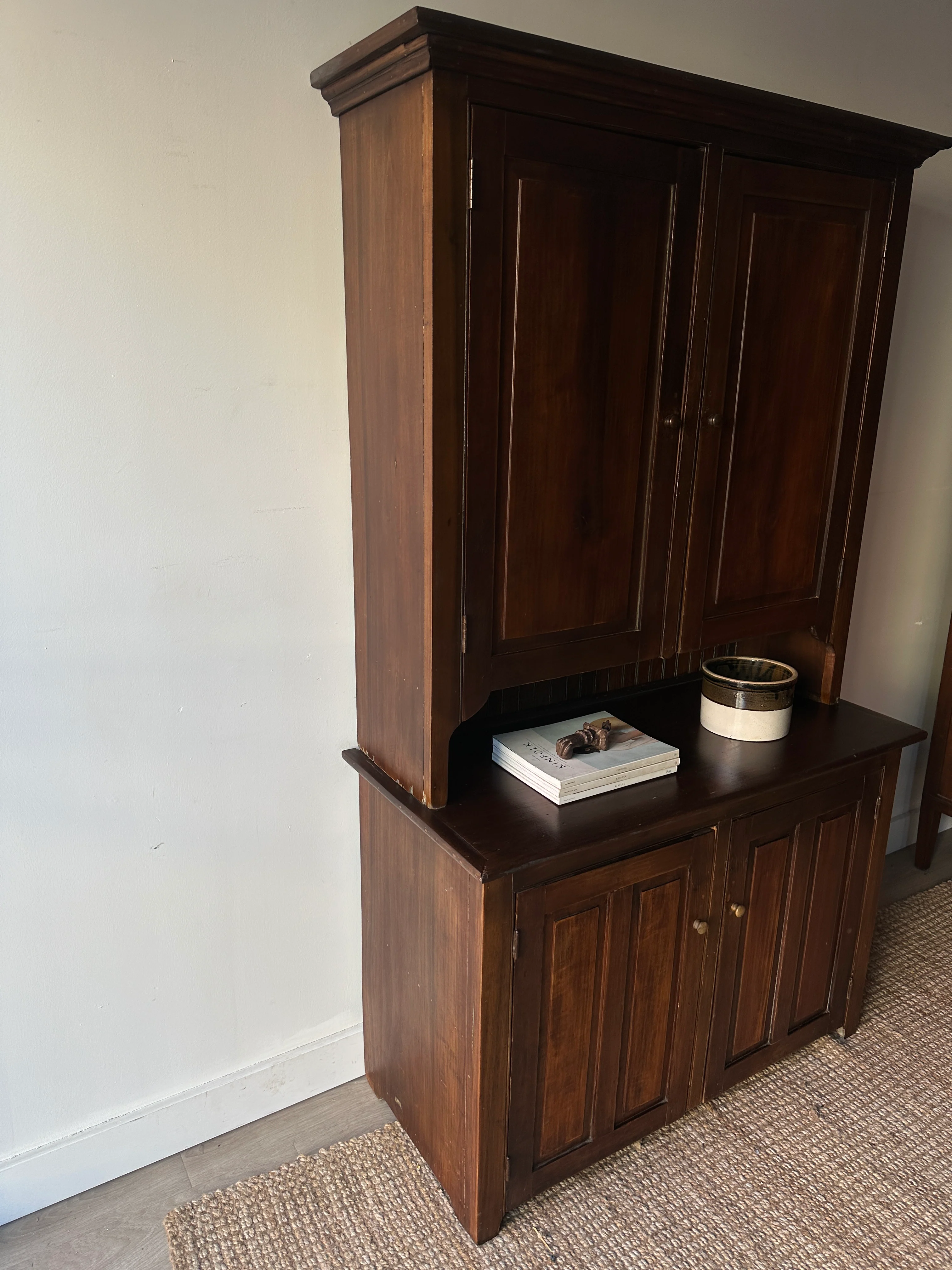 Walnut hutch - Image 3