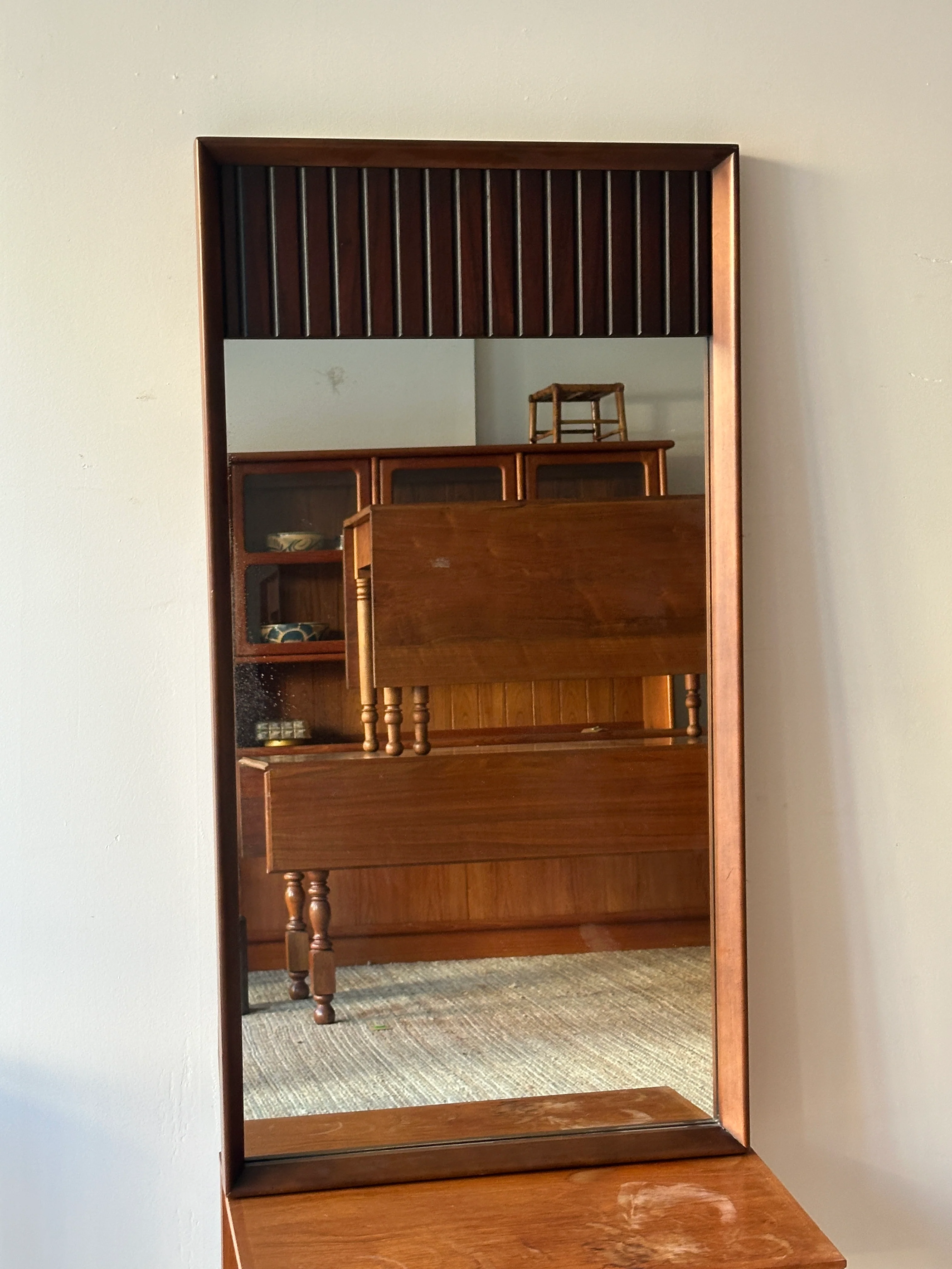 Walnut mirror