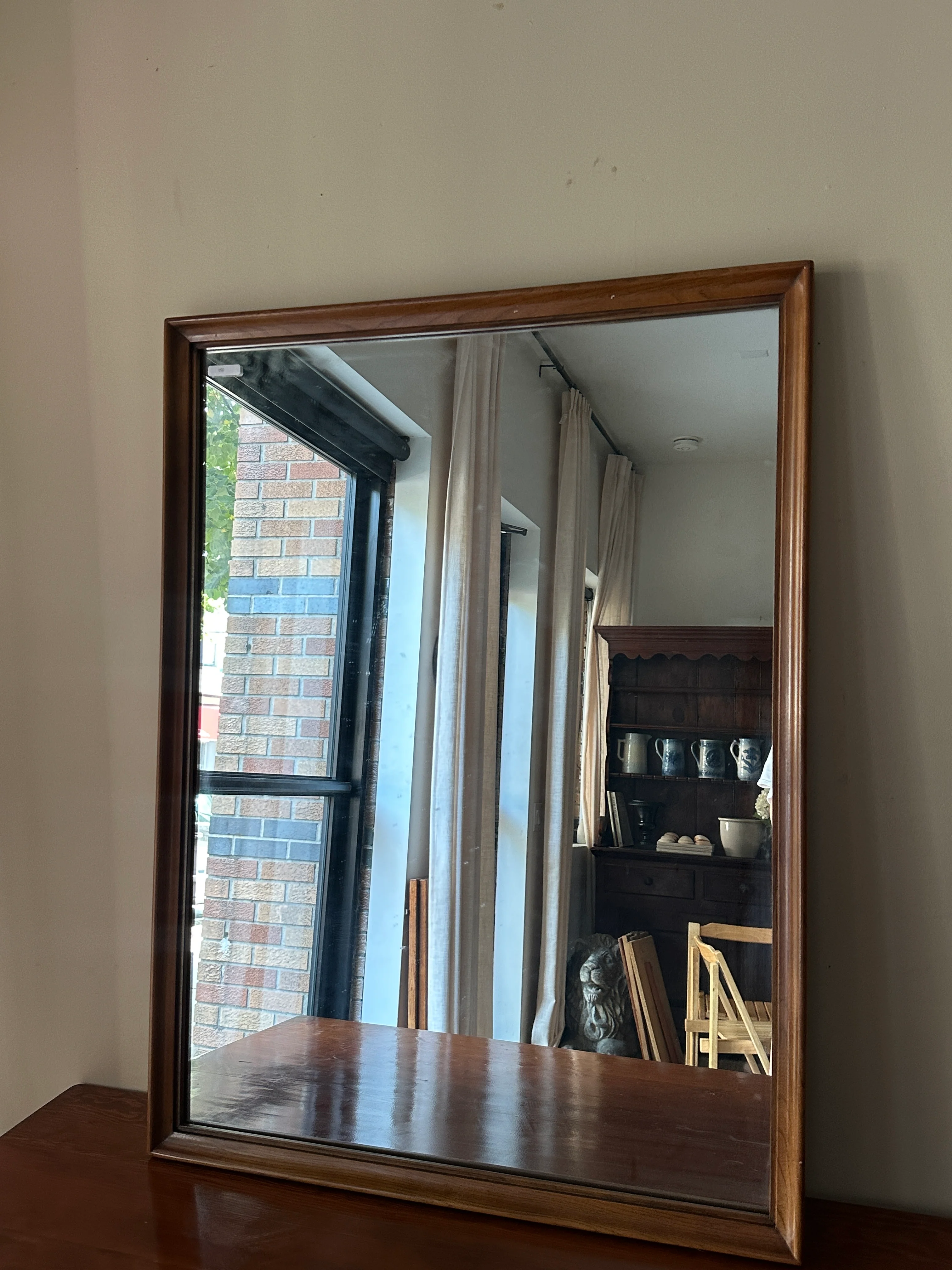 Walnut mirror - Image 3