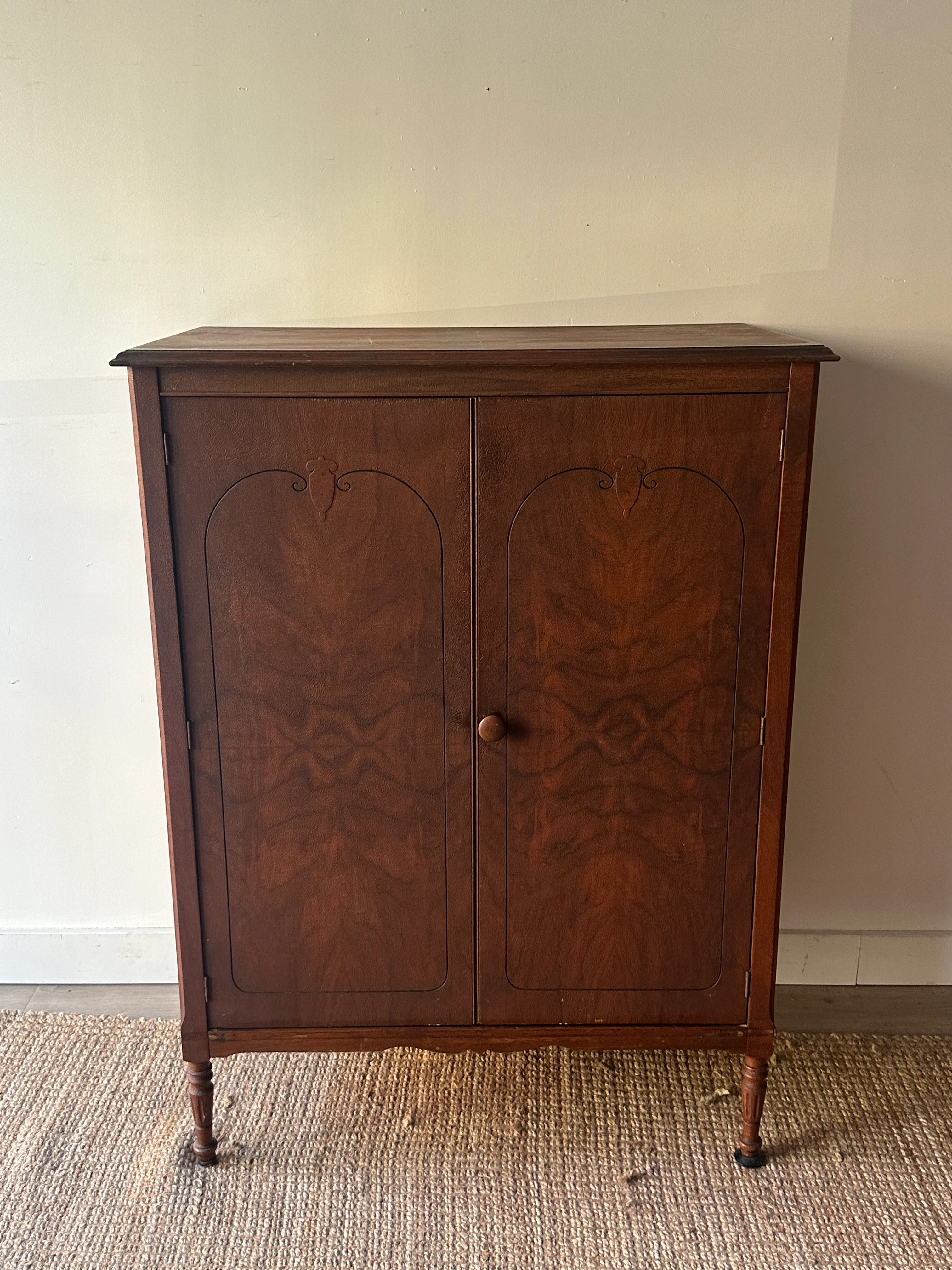 Walnut side by side armoire - Image 2