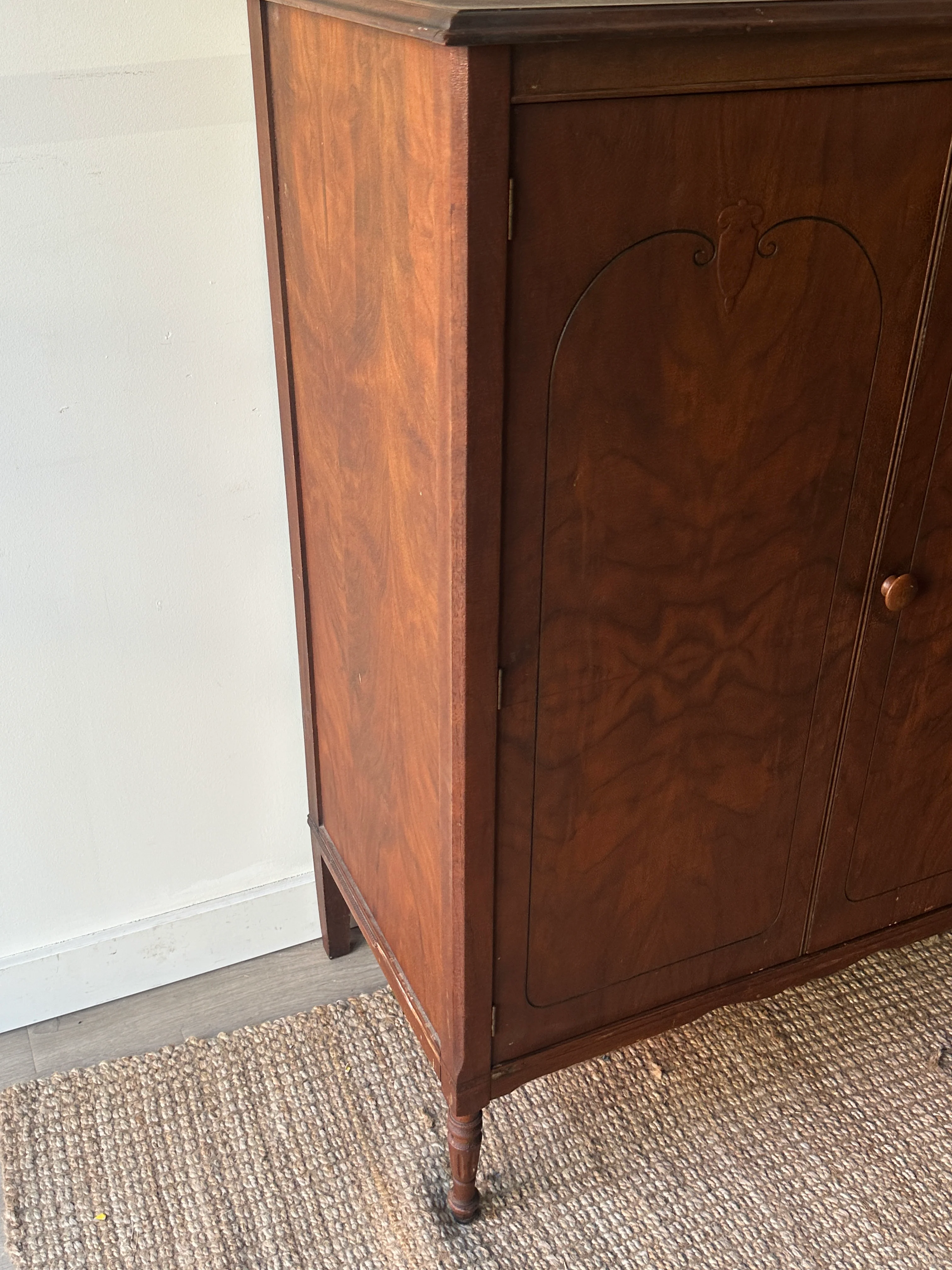 Walnut side by side armoire - Image 3