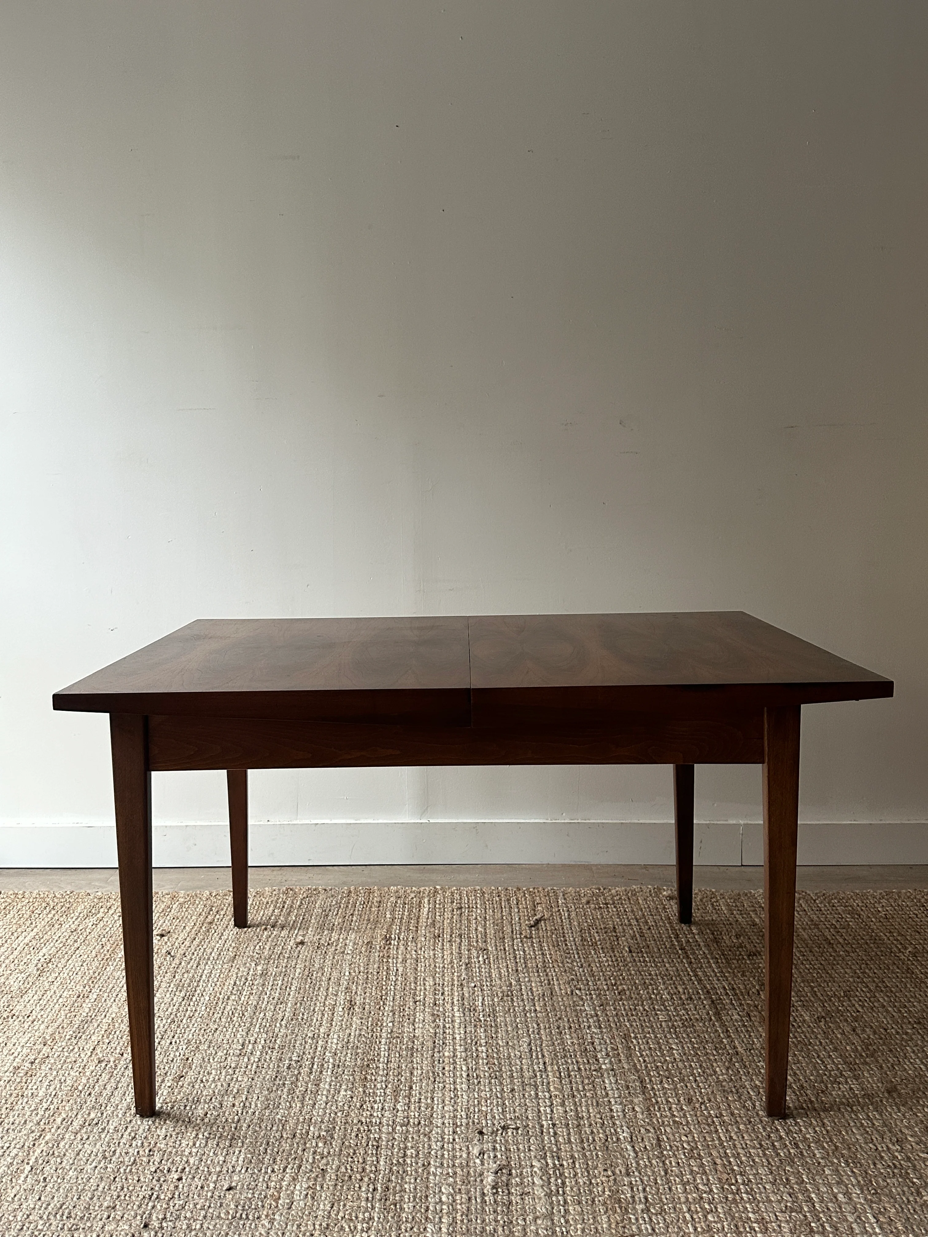 Walnut table with leaf - Image 5