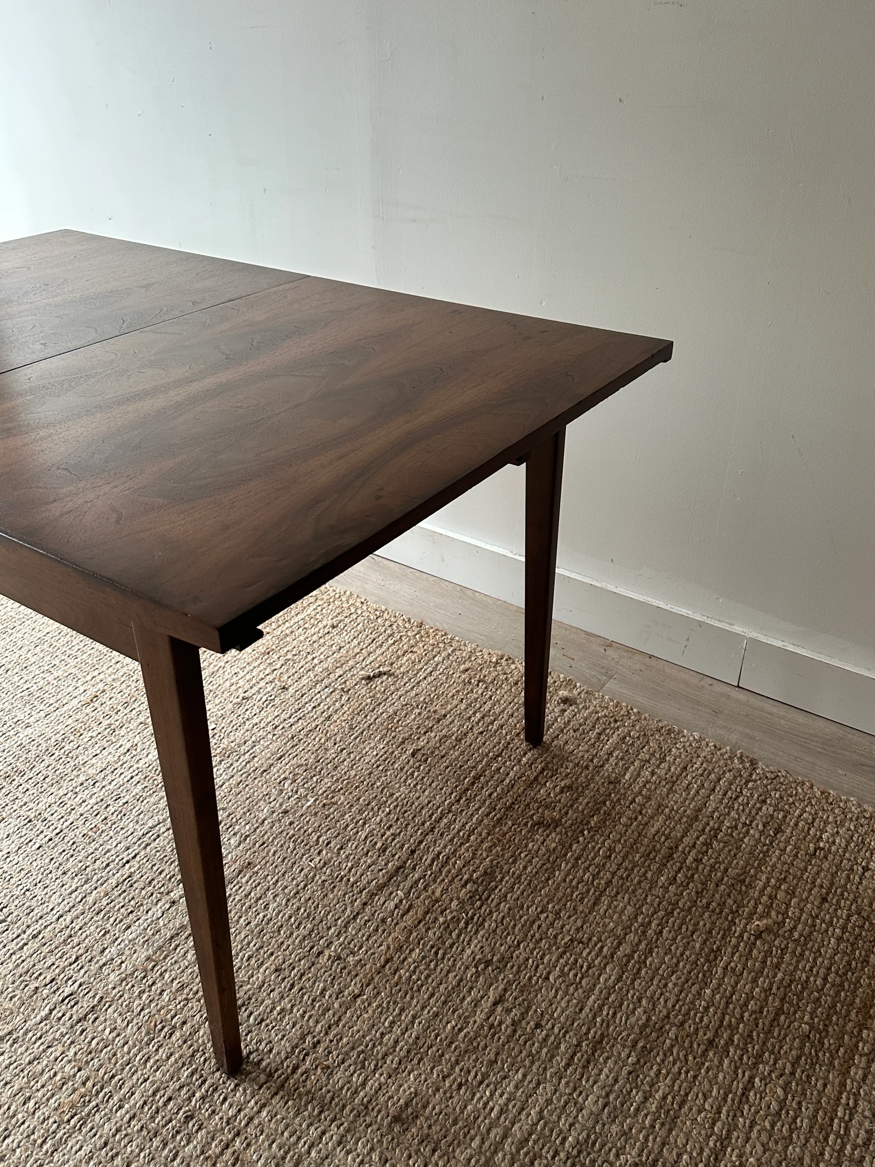Walnut table with leaf - Image 7