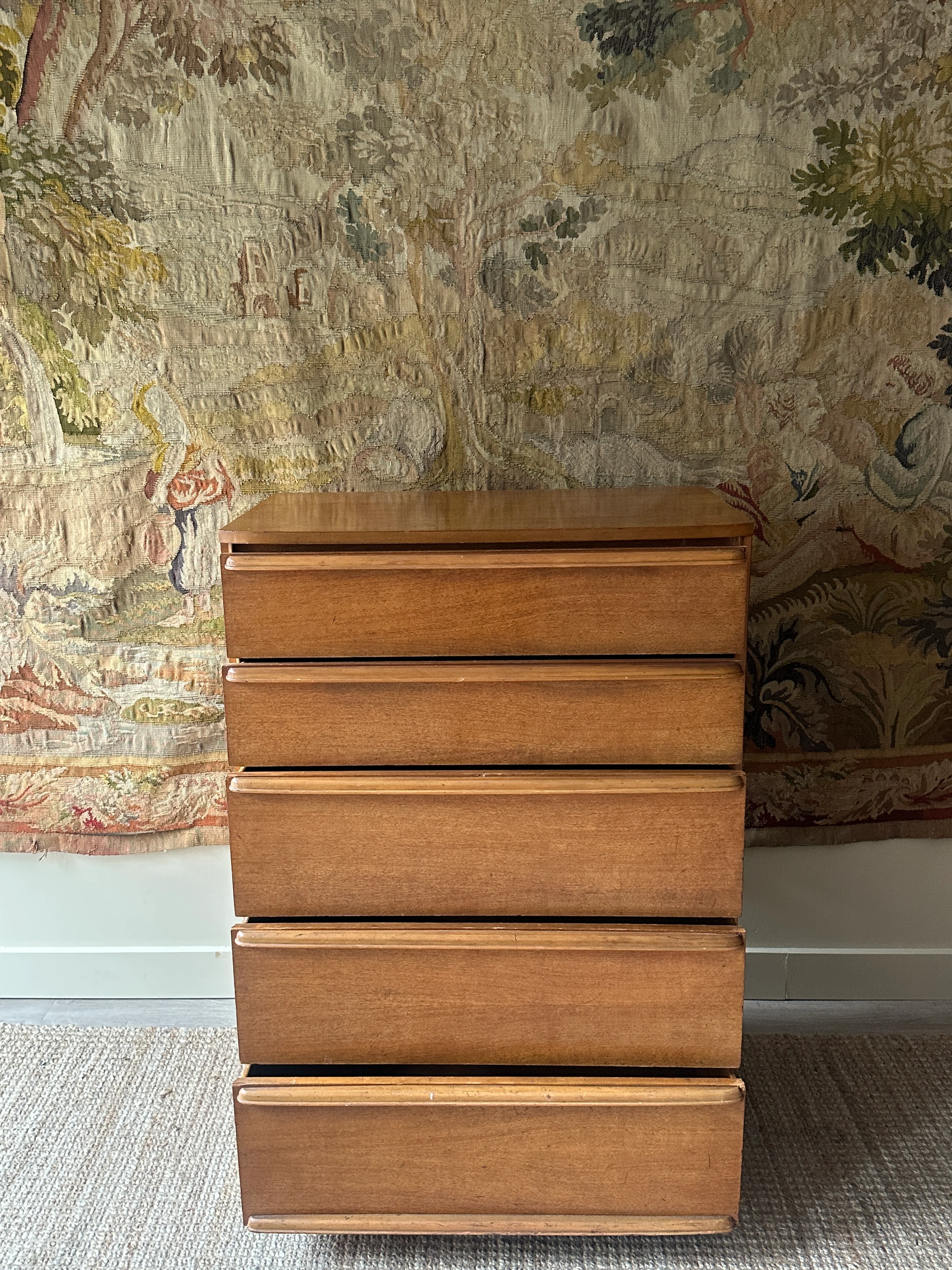 Walnut tallboy - Image 4