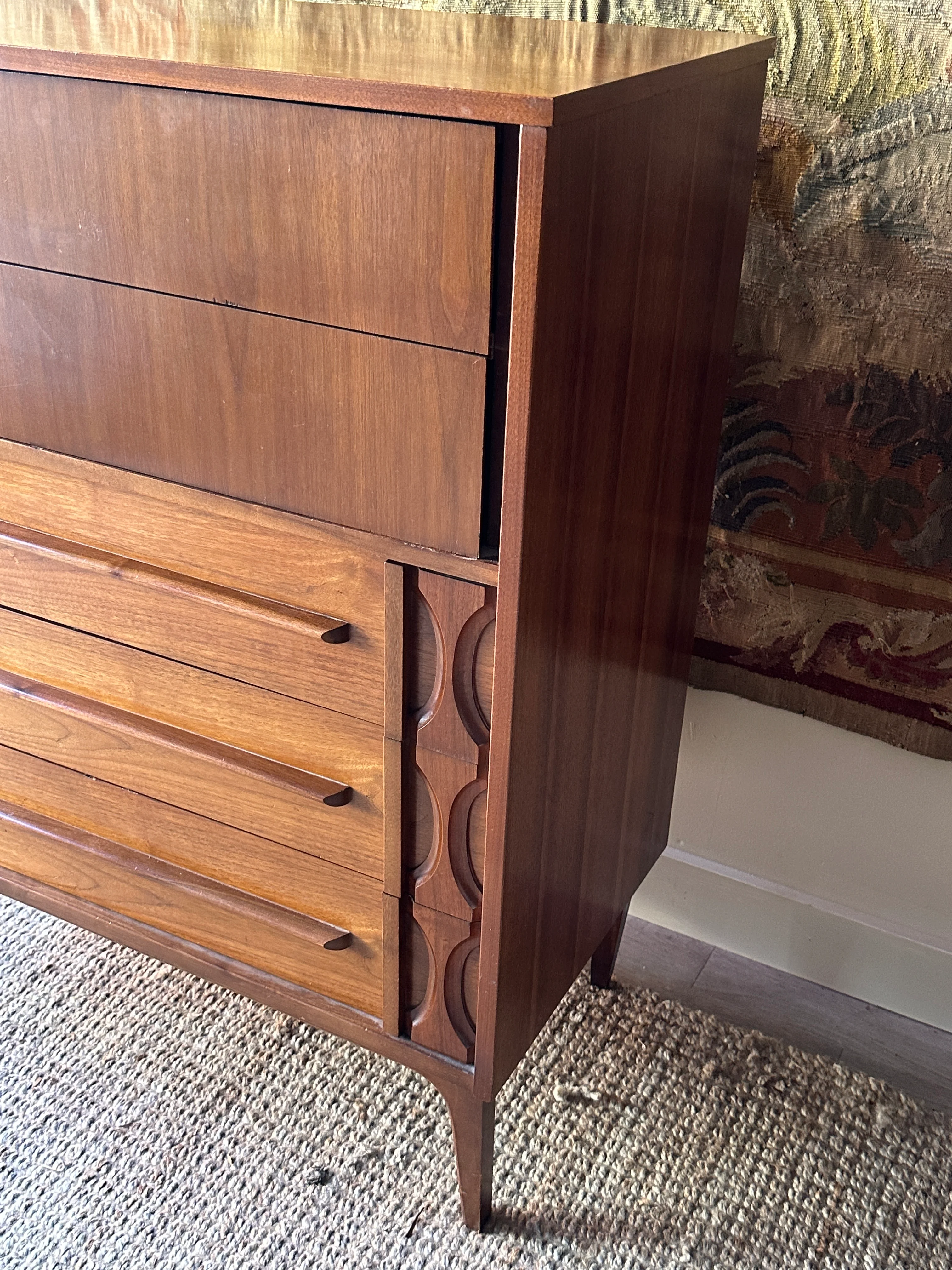 Walnut tallboy - Image 3
