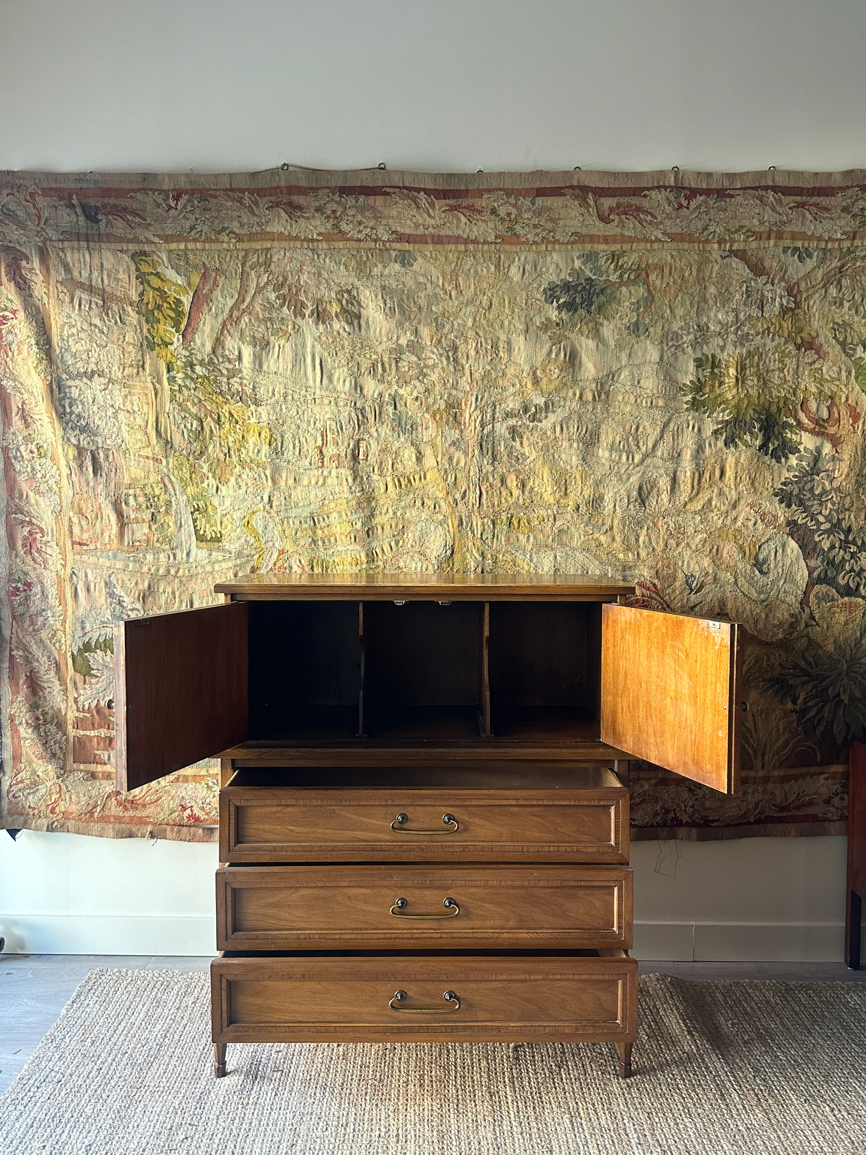 Walnut tallboy - Image 5