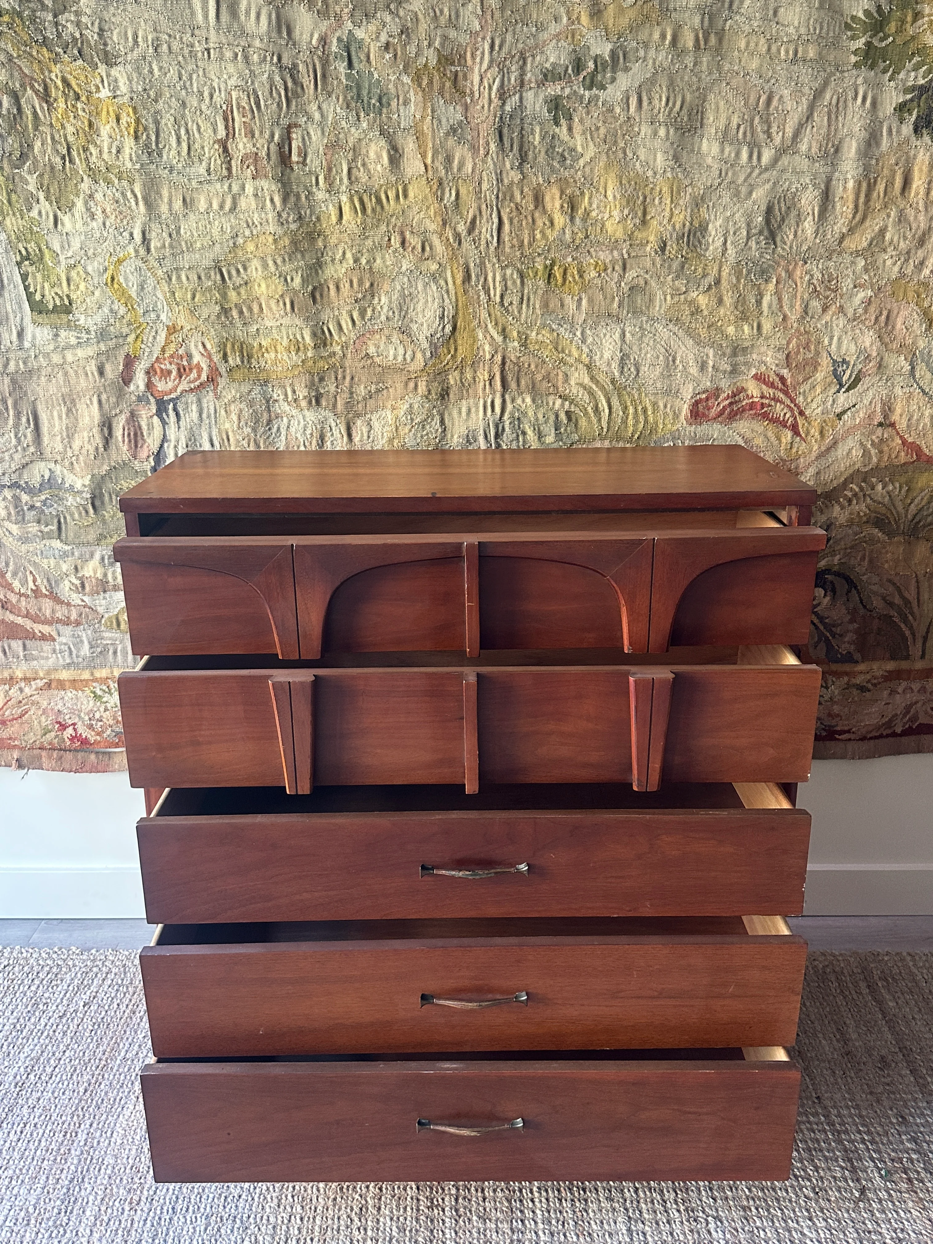 Walnut tallboy - Image 2