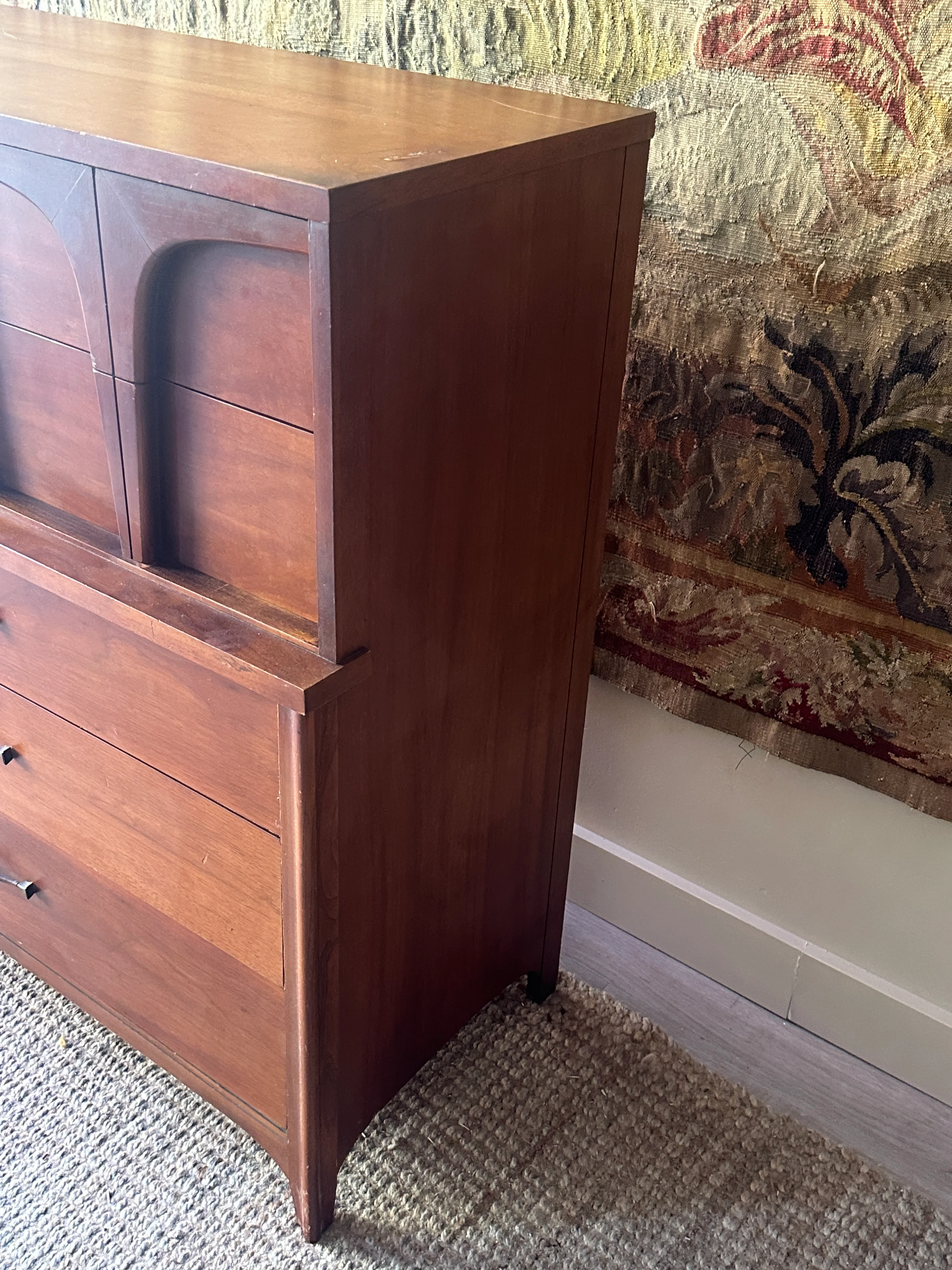 Walnut tallboy - Image 3