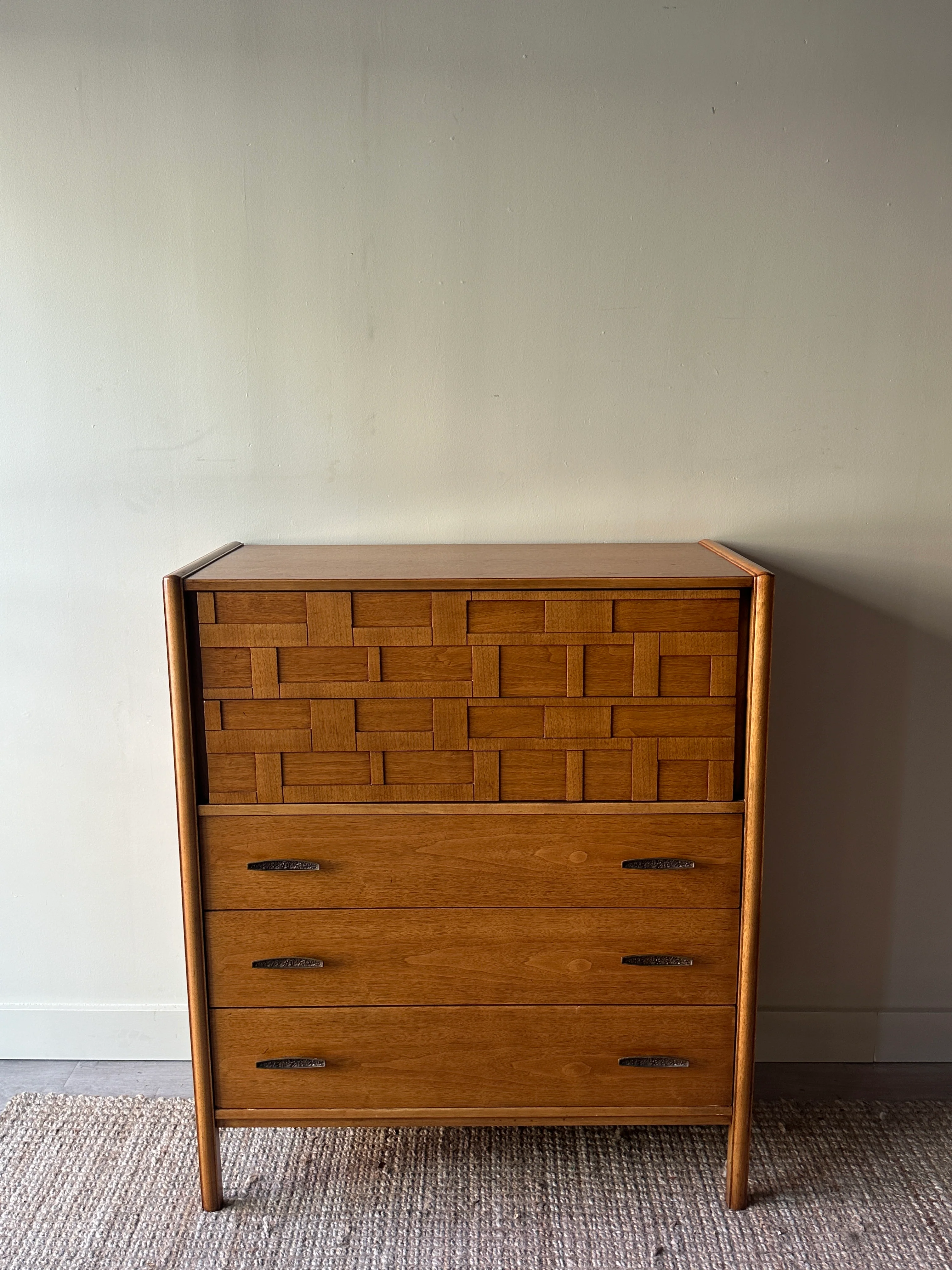 Walnut tallboy - Image 2