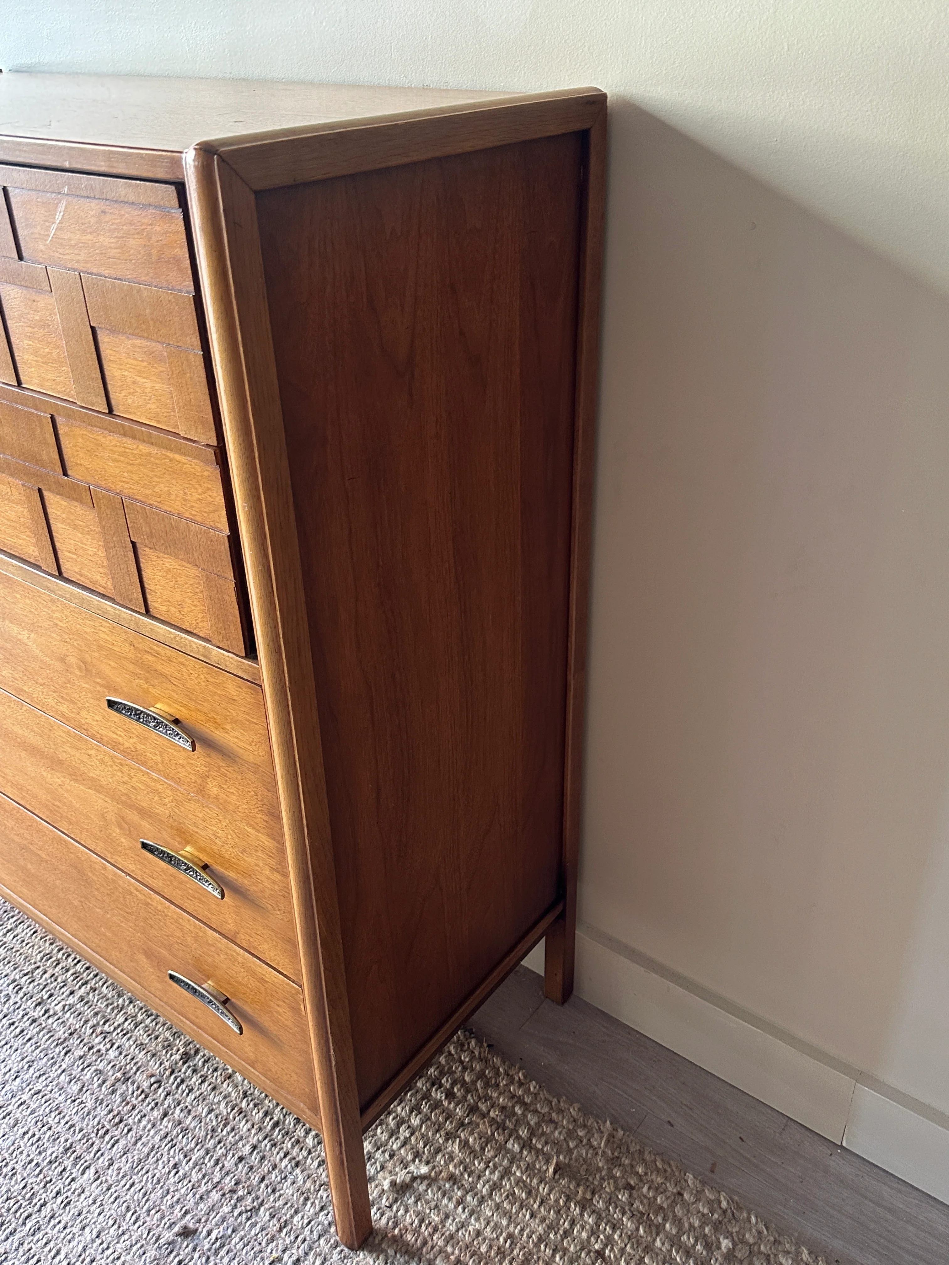 Walnut tallboy - Image 4
