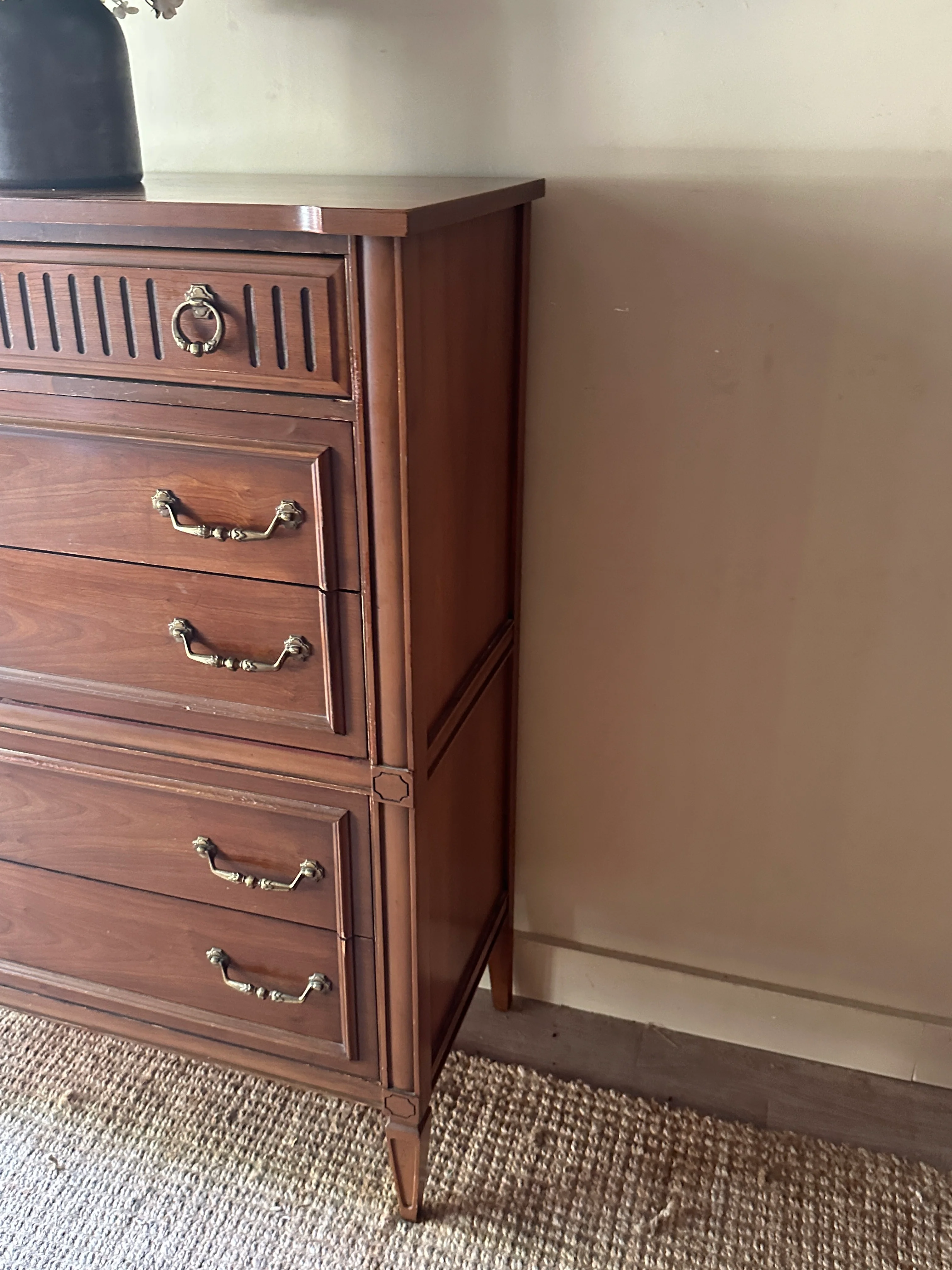 Walnut tallboy - Image 2