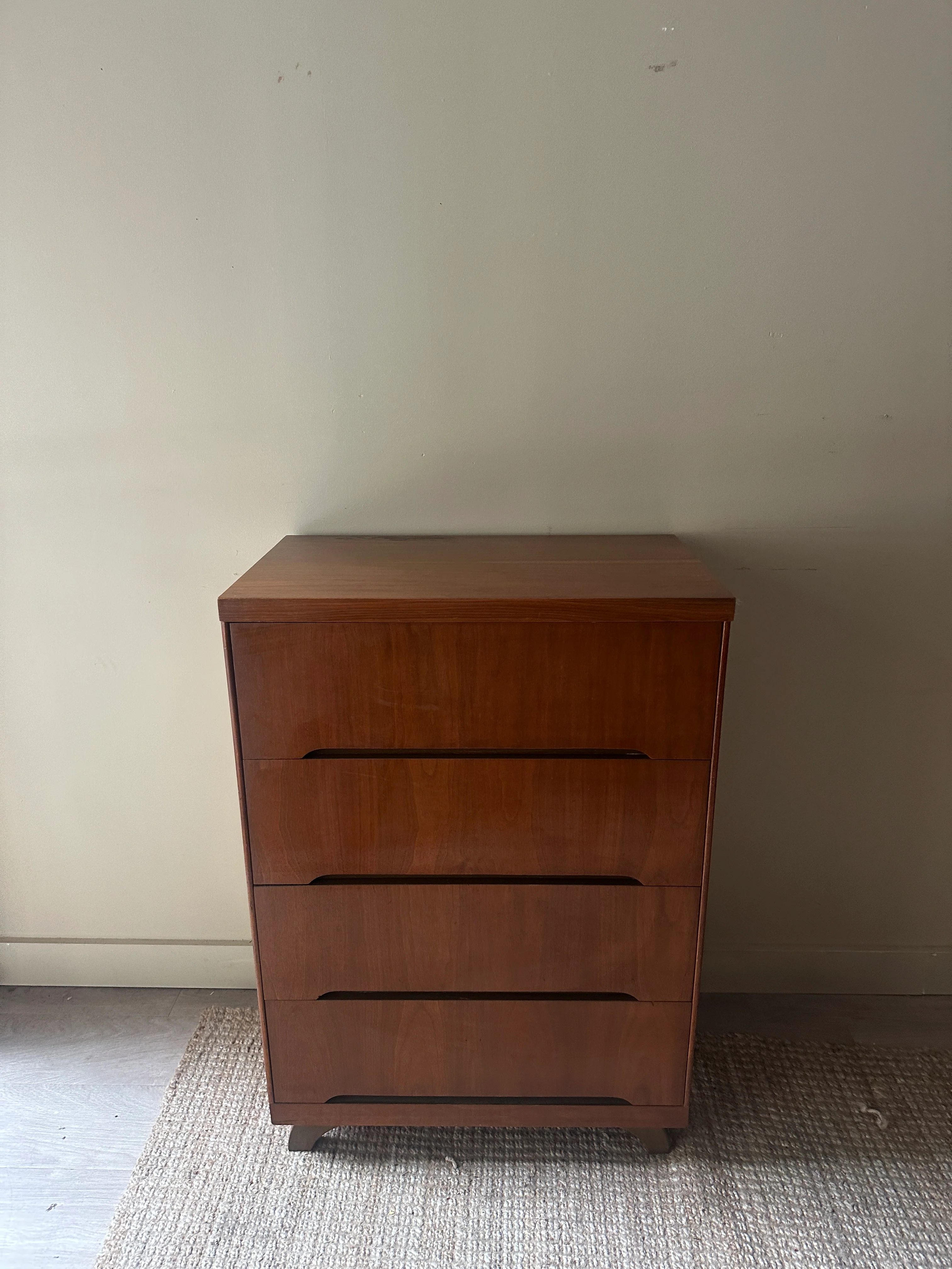 Walnut tallboy - Image 2