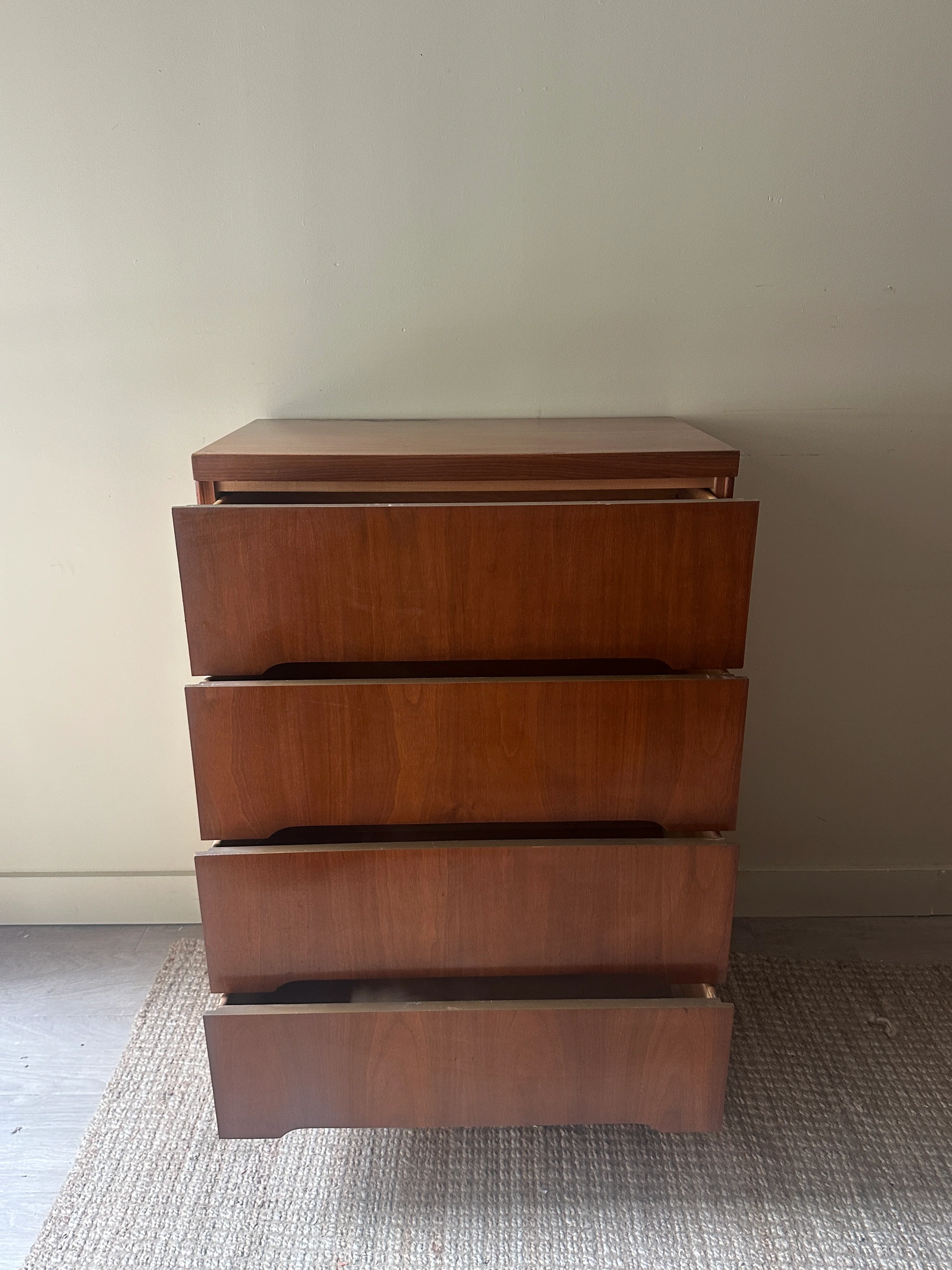 Walnut tallboy - Image 5