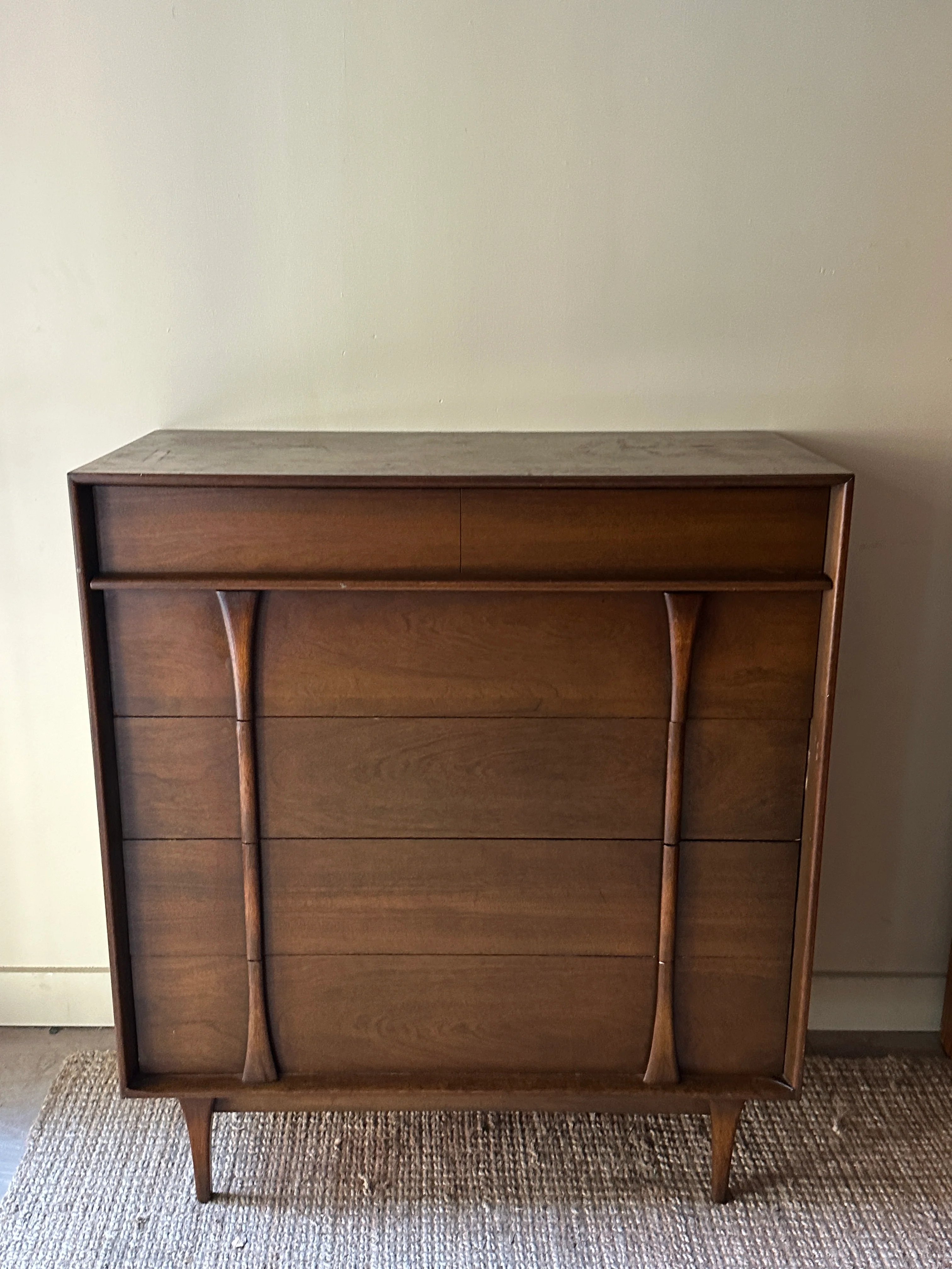 Walnut tallboy - Image 2