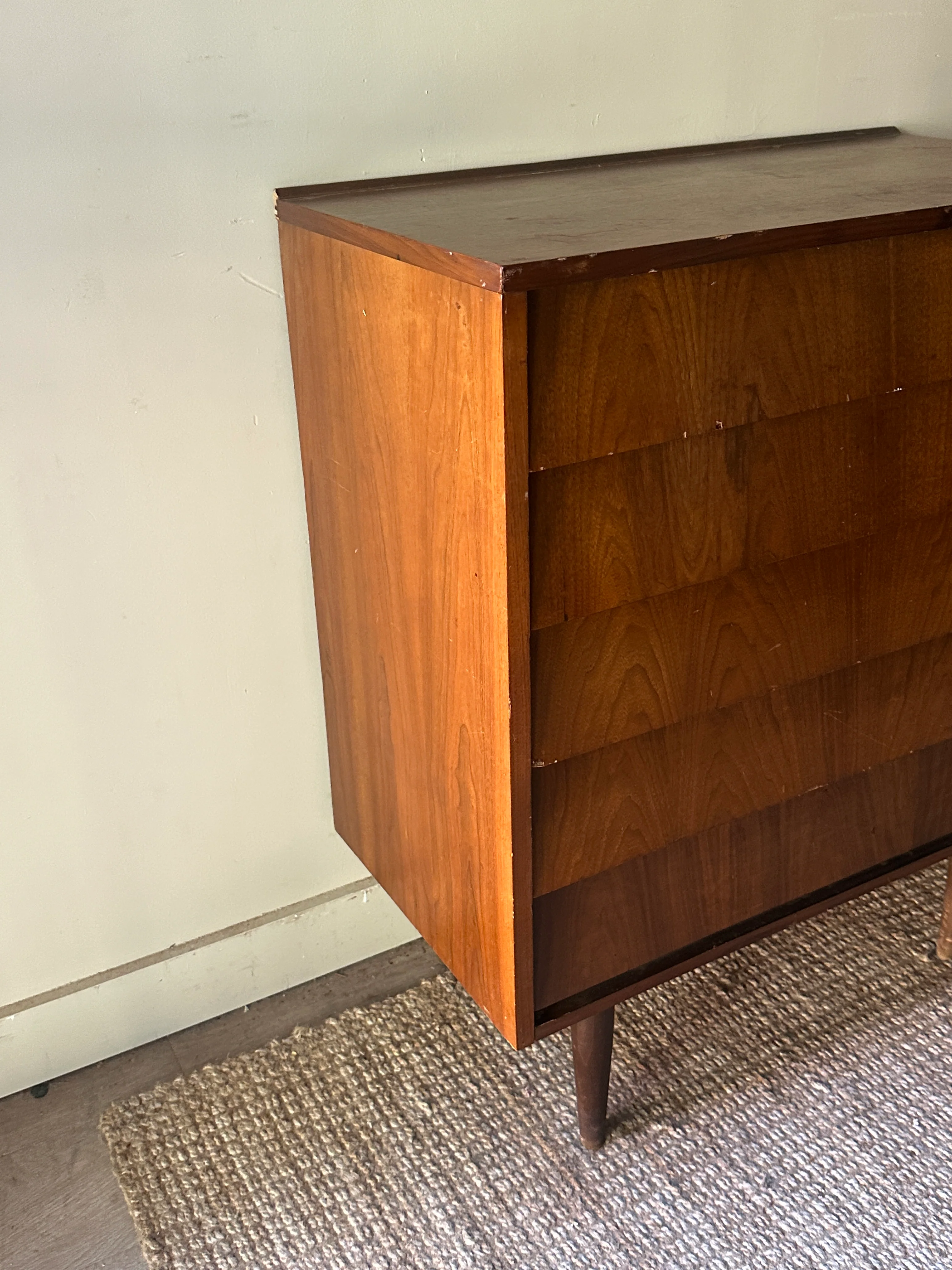 Walnut tallboy - Image 3