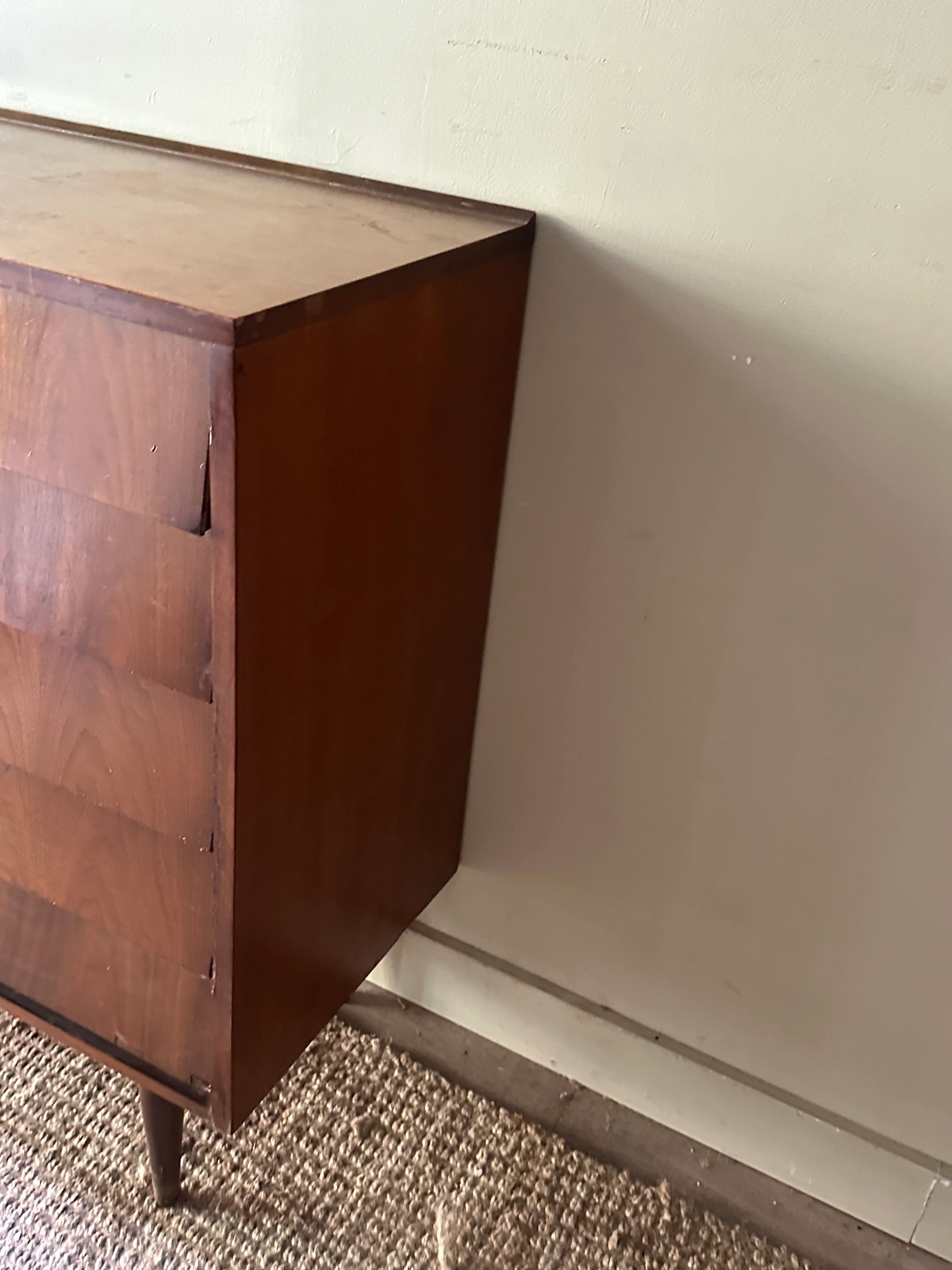 Walnut tallboy - Image 4