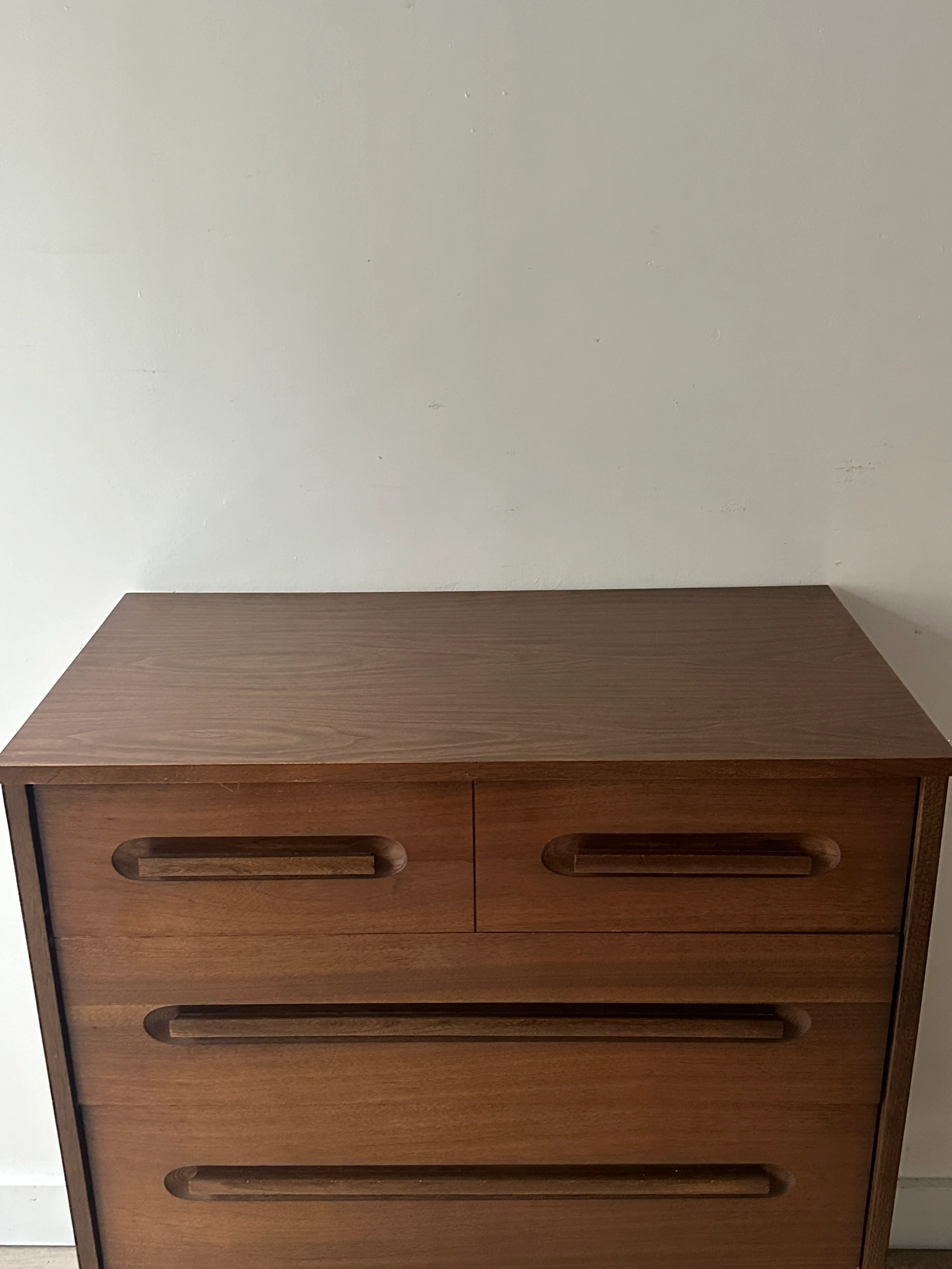 Walnut tallboy - Image 6