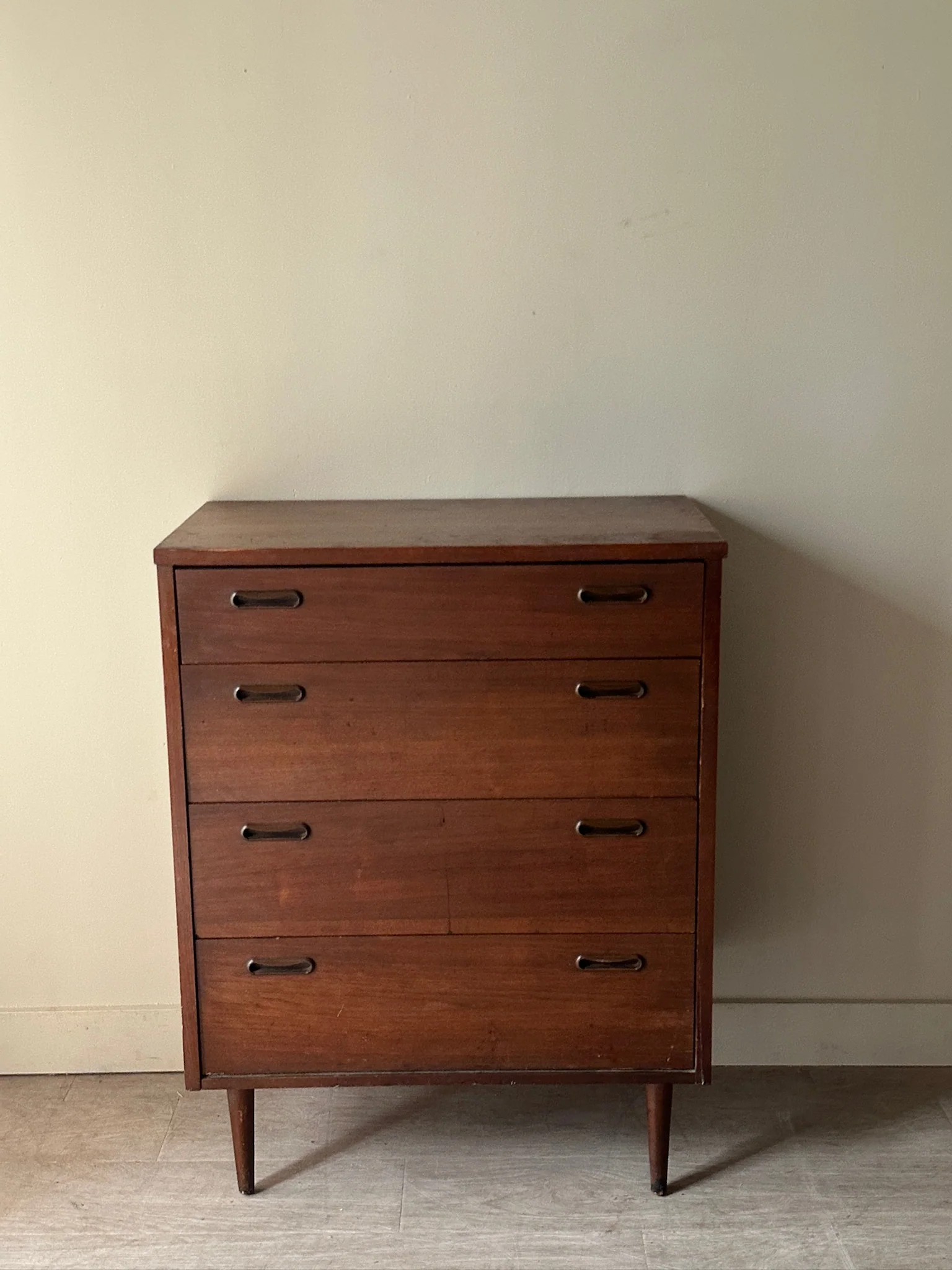Walnut tallboy - Image 2