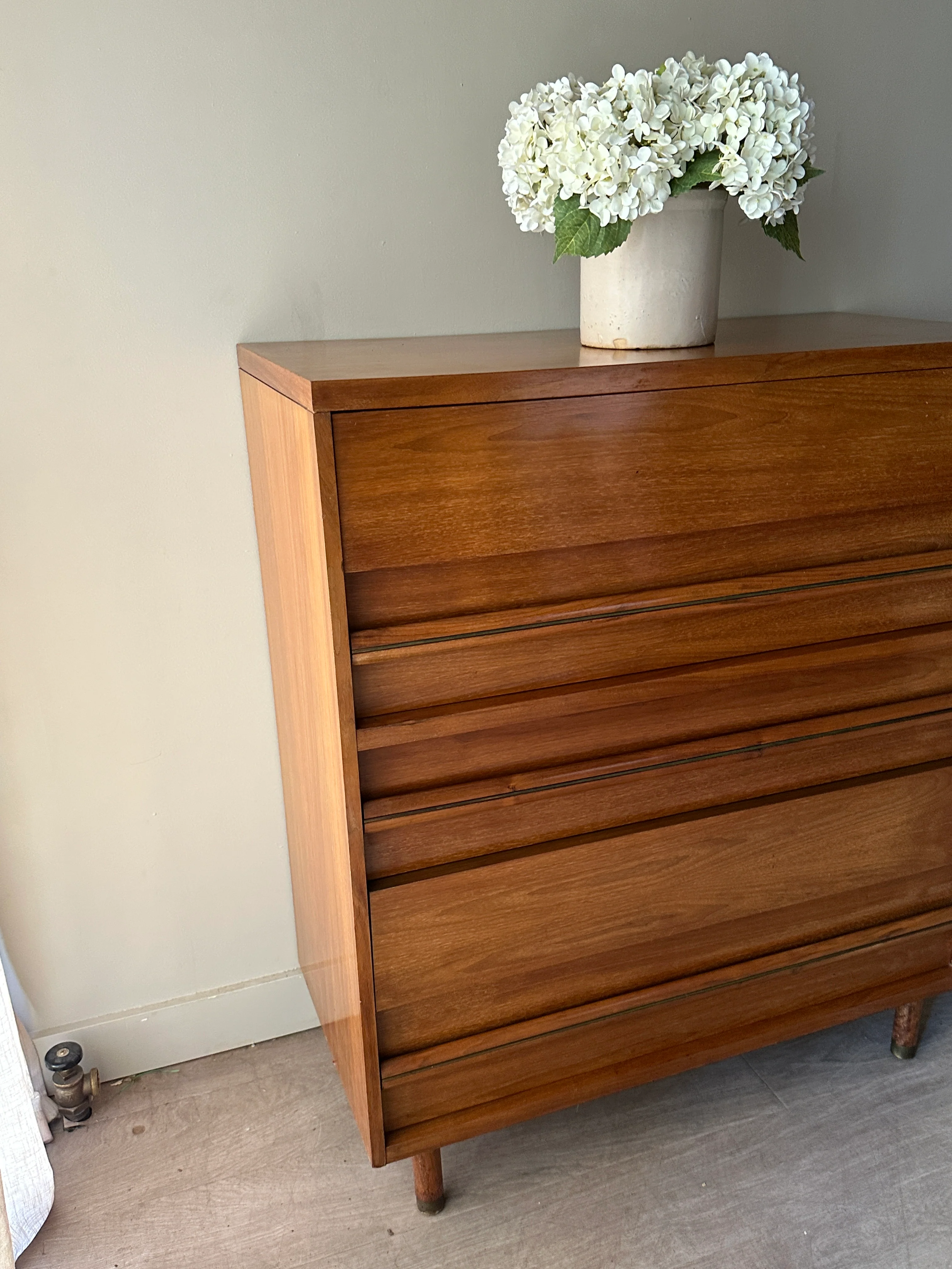 Walnut tallboy - Image 2