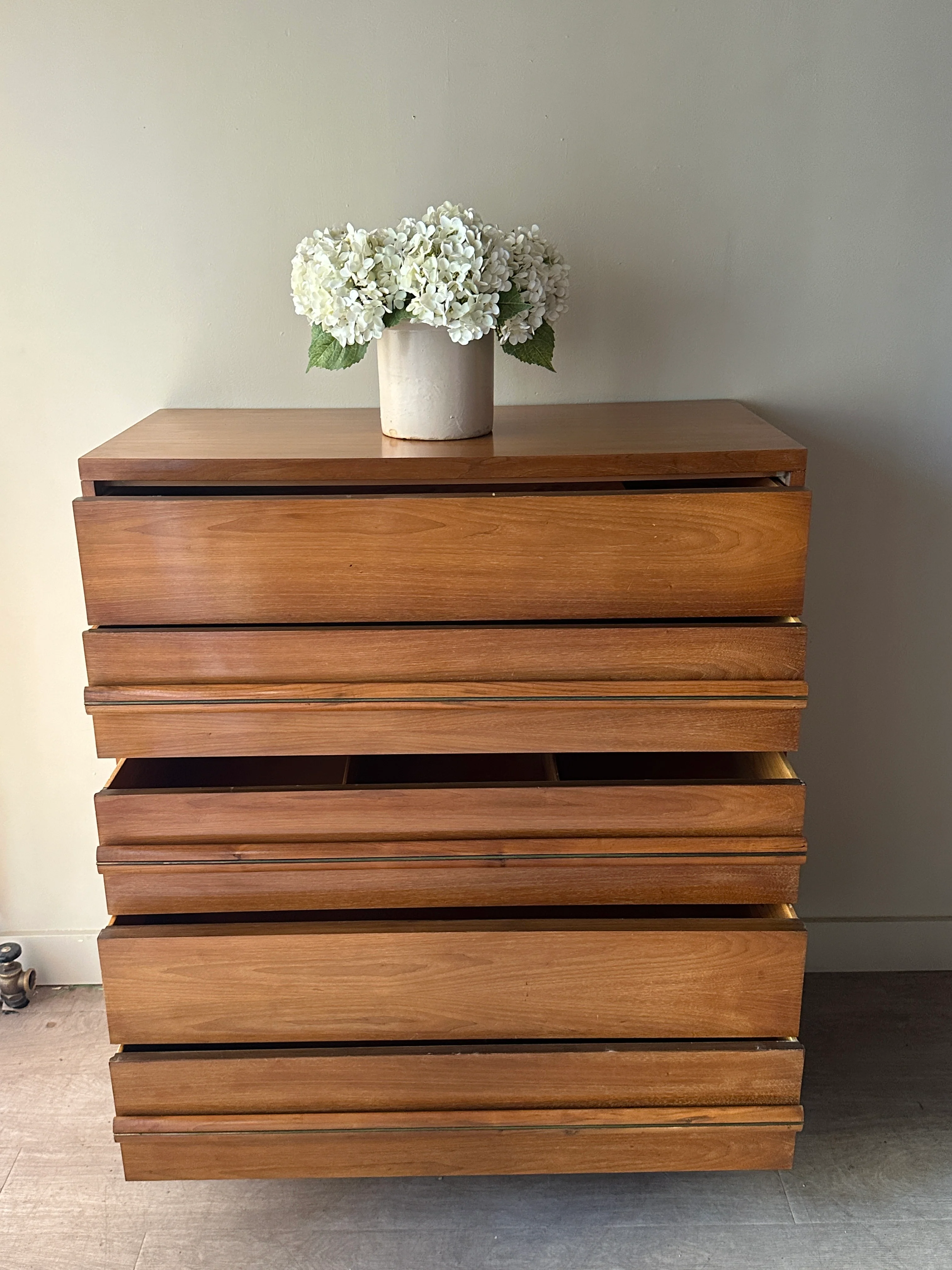 Walnut tallboy - Image 4
