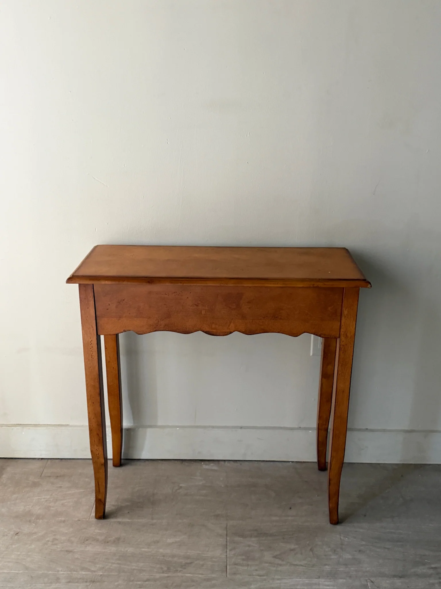 White oak console table - Image 2