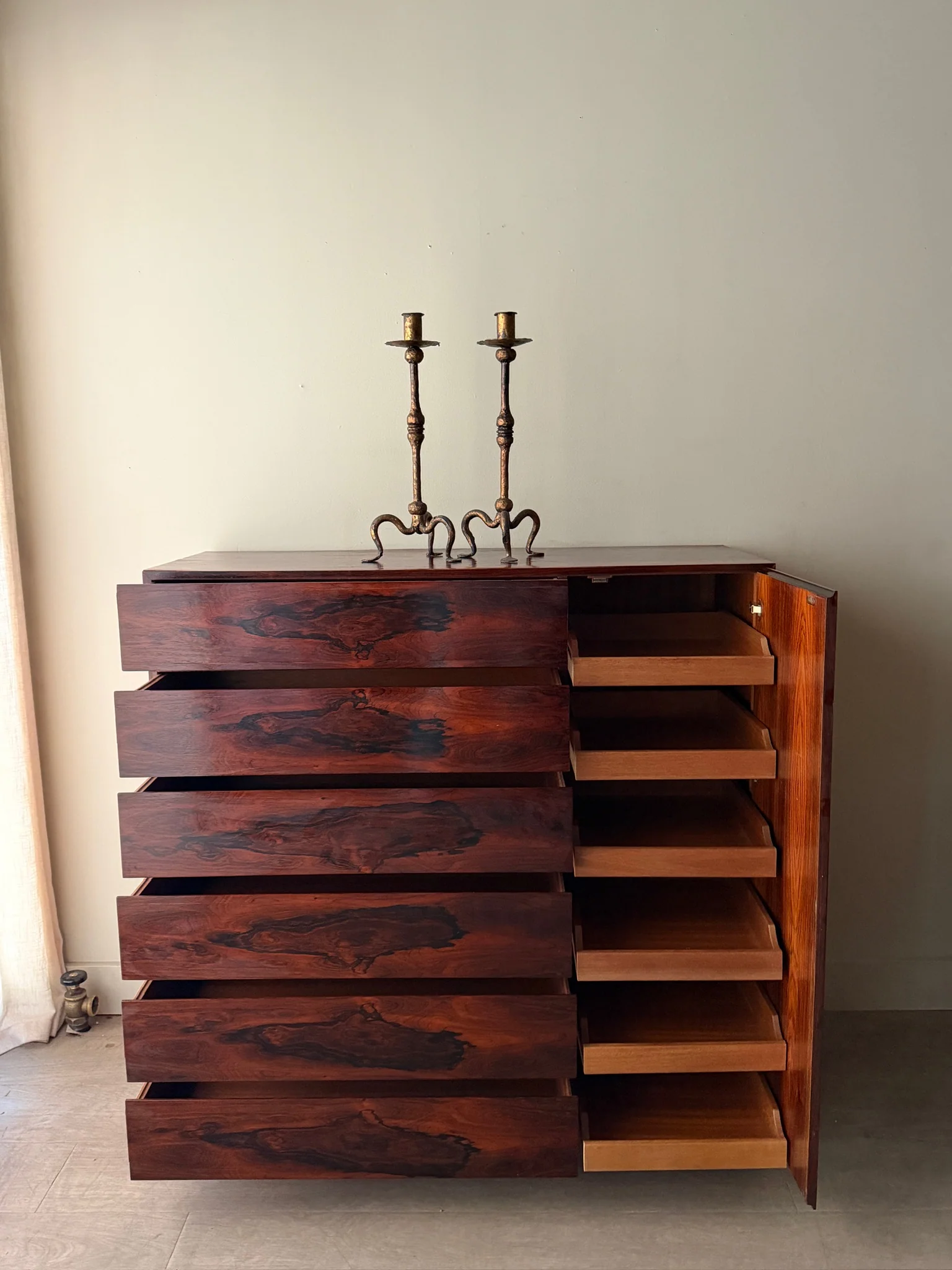 Willy Mølgaard Danish rosewood side by side - Image 5
