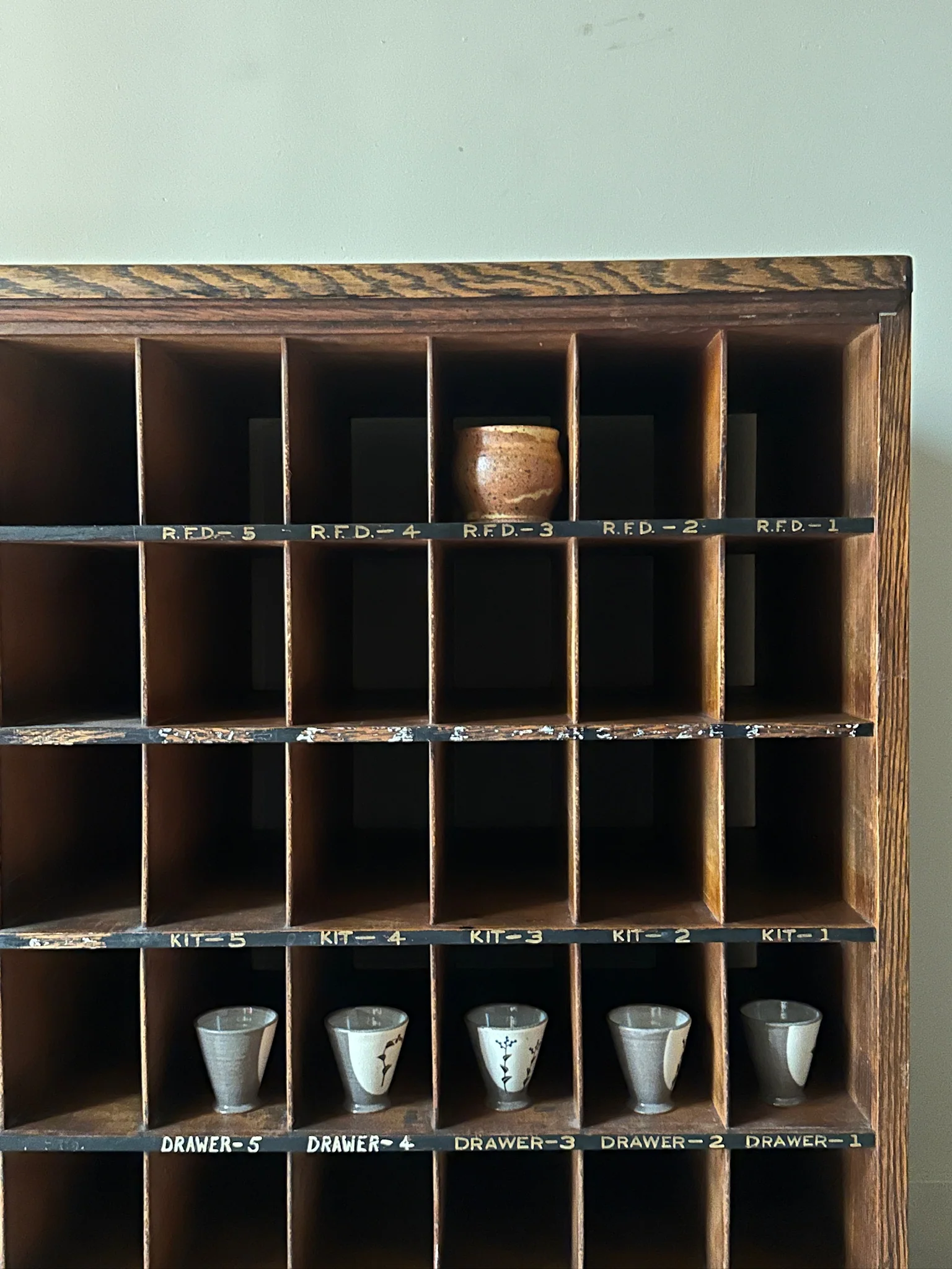 XL oak cubby - Image 5